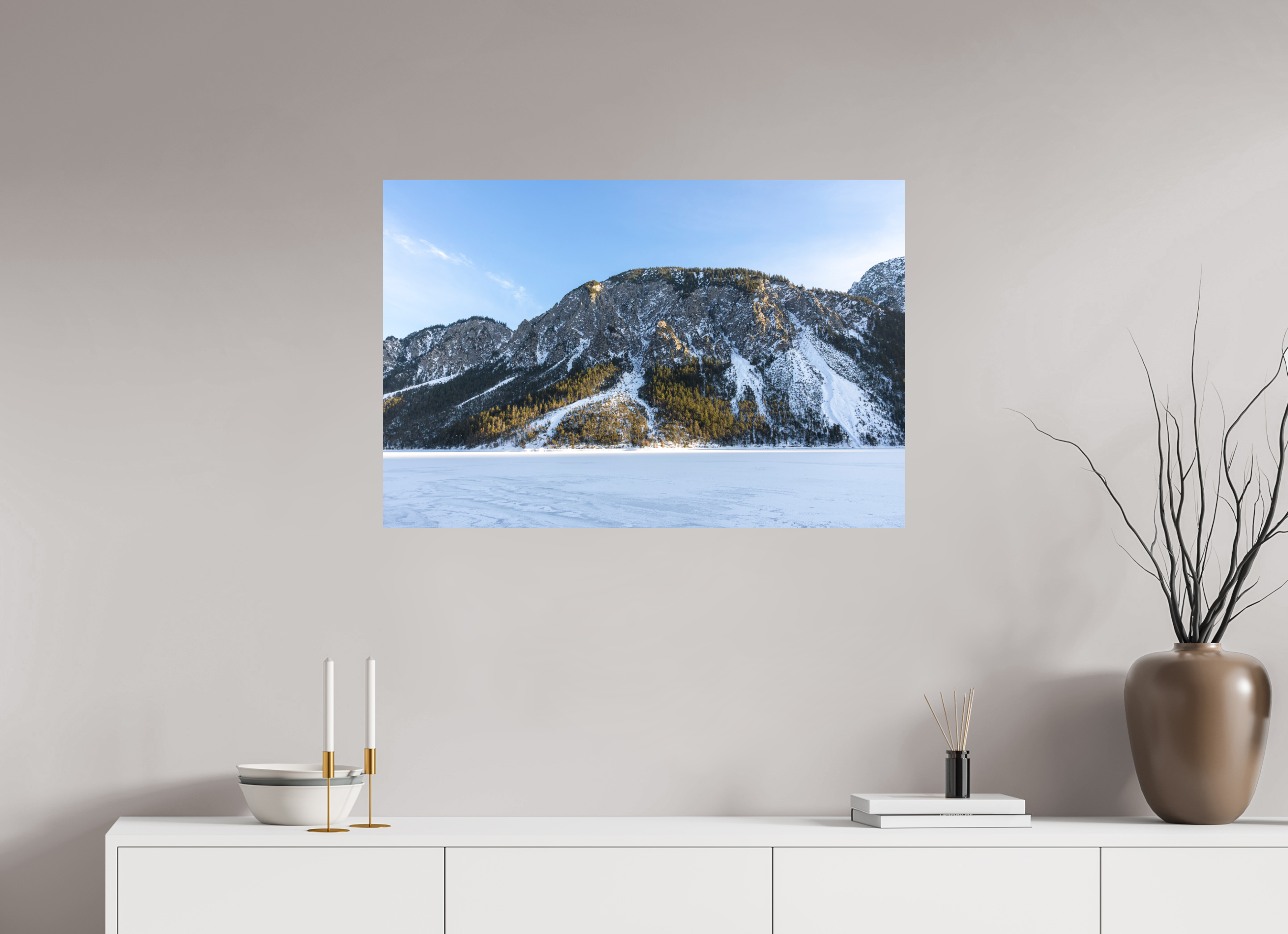 90 x 60 cm, Fine-Art Print Matt Evening Silence