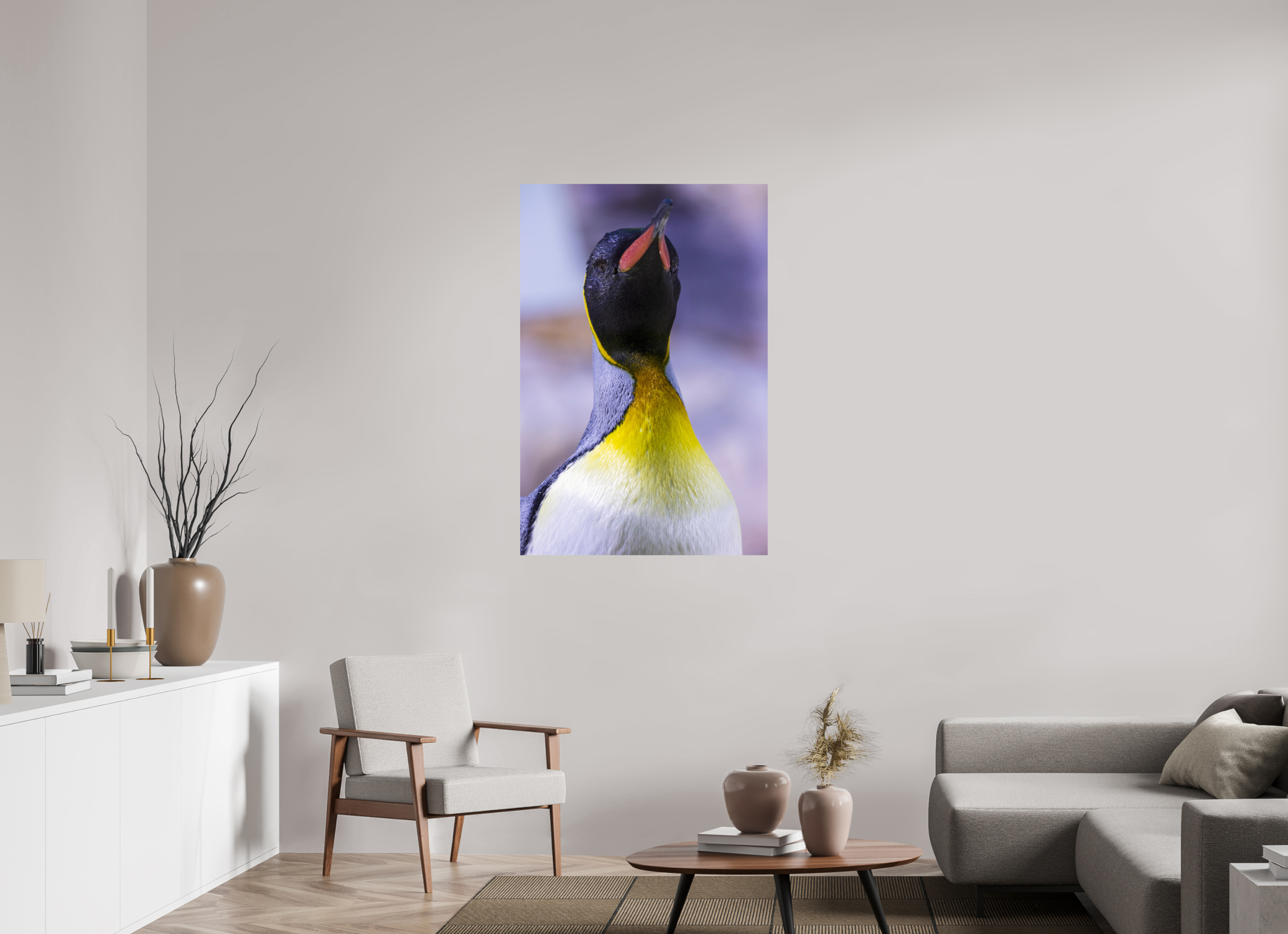 80 x 120 cm, Fine Art Print auf Alu-Dibond Arctic Majesty