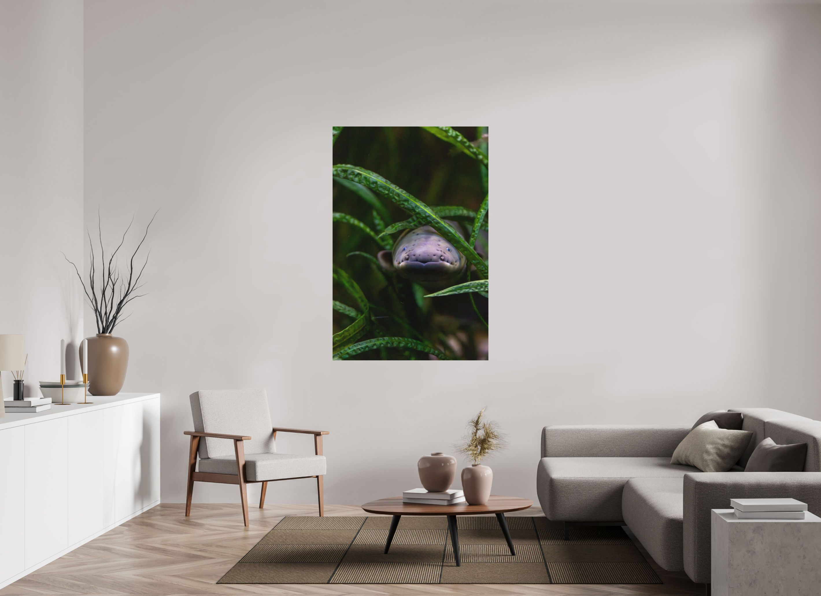 100 x 150 cm, Fine-Art Print Matt Electric Peek