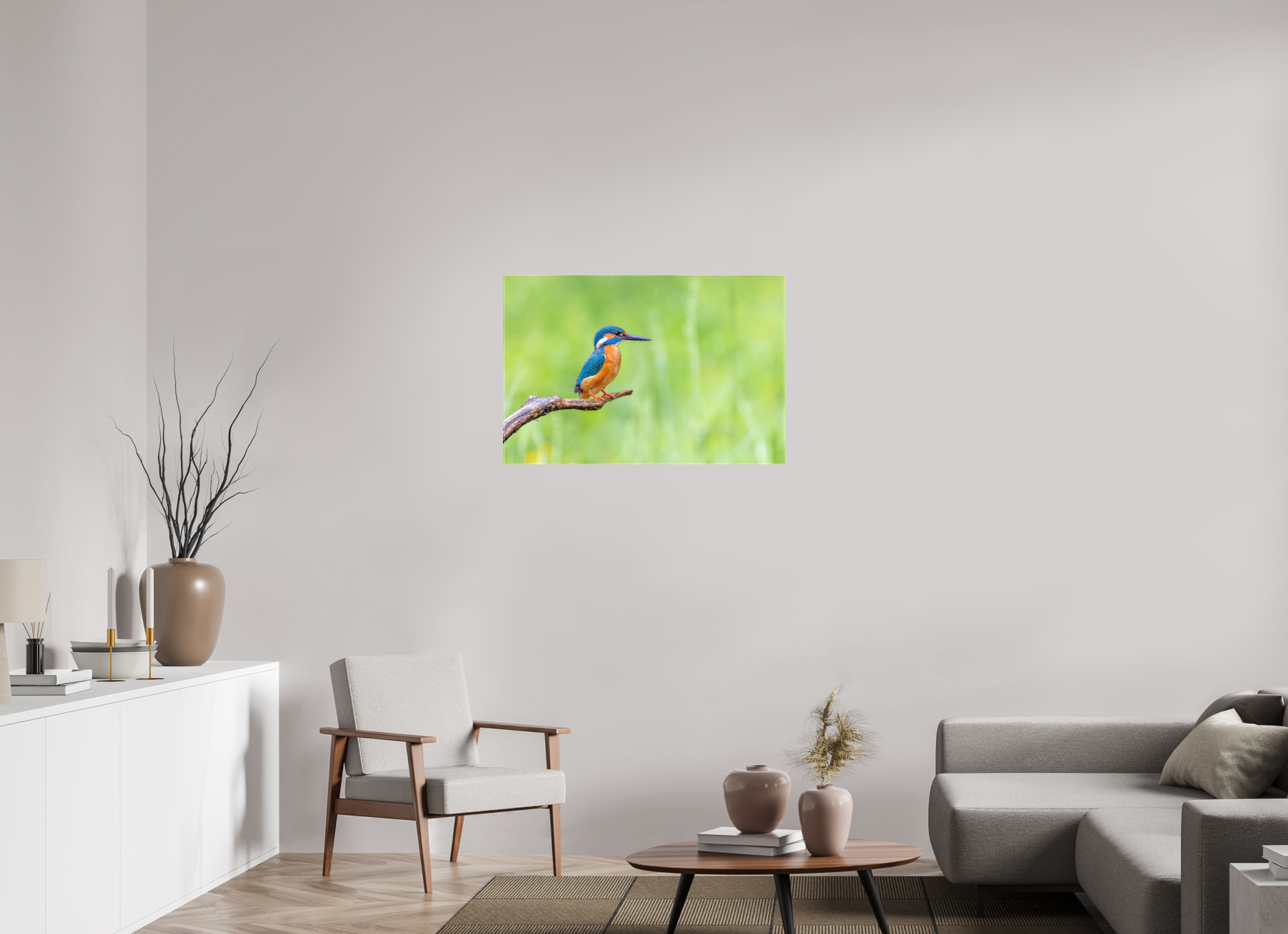 90 x 60 cm, Leinwand Silent Watcher