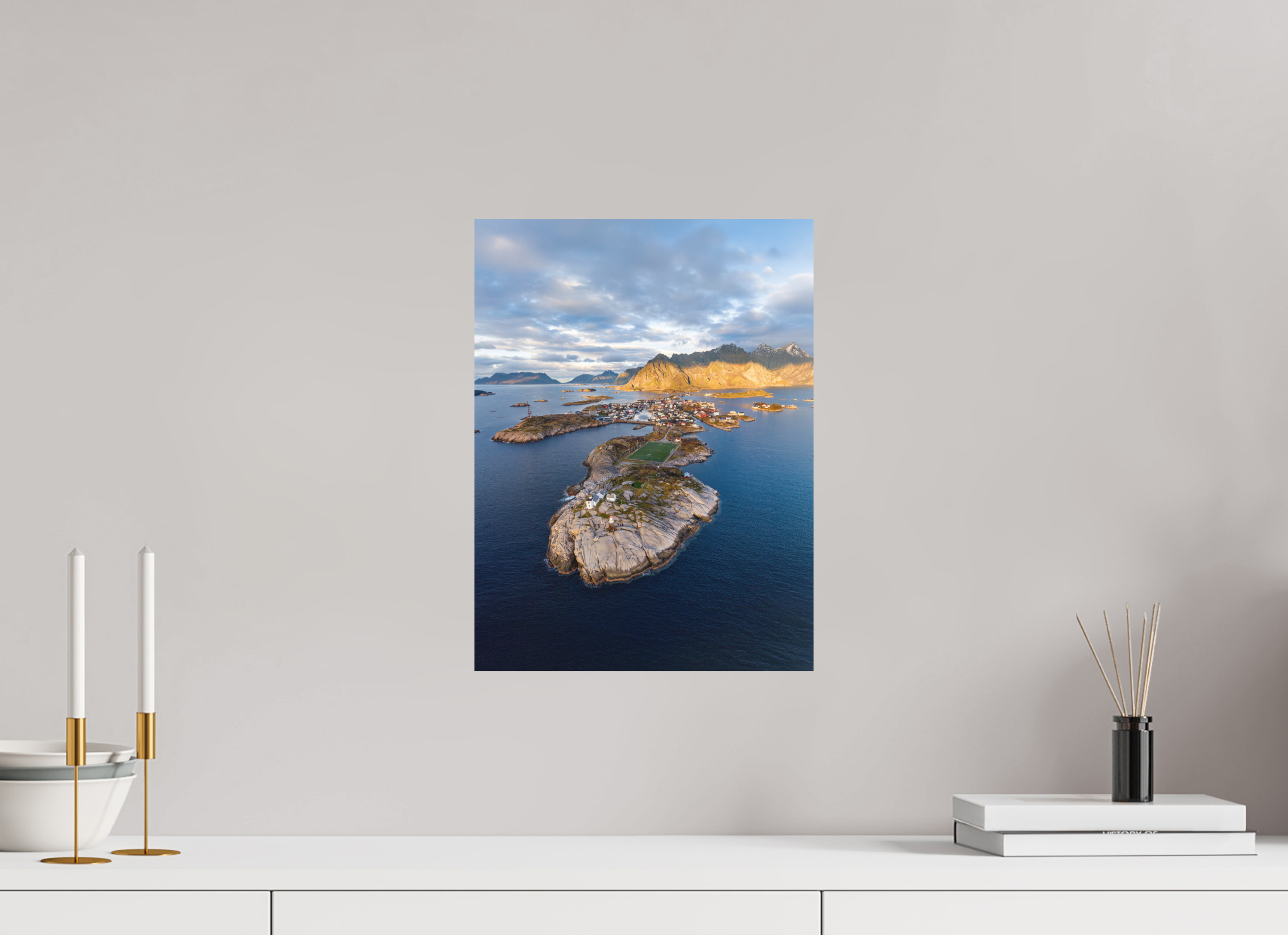 30 x 40 cm, Fine-Art Print Matt Norwegian Mosaic