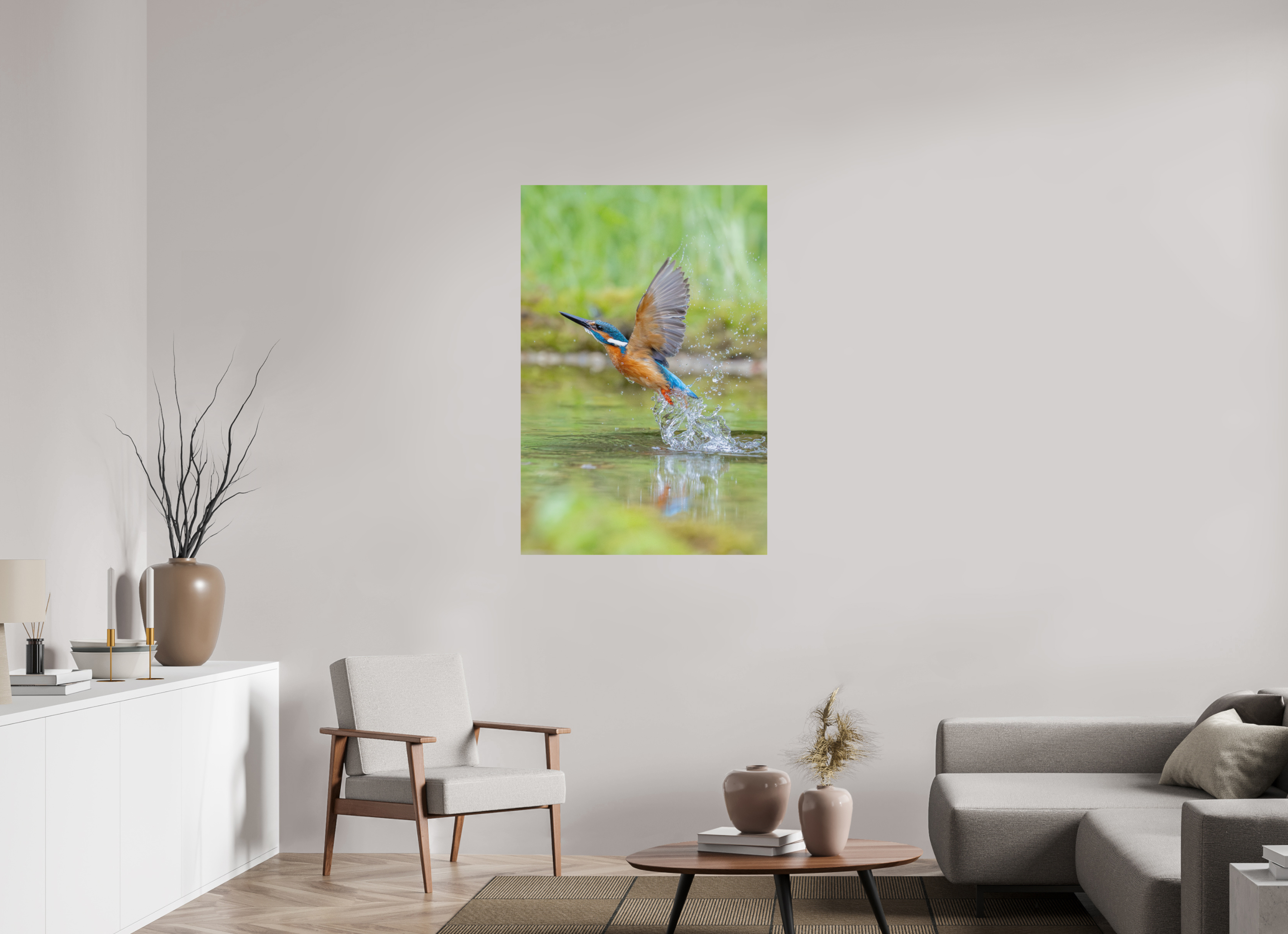 80 x 120 cm, Fine-Art Matt Splash of Freedom