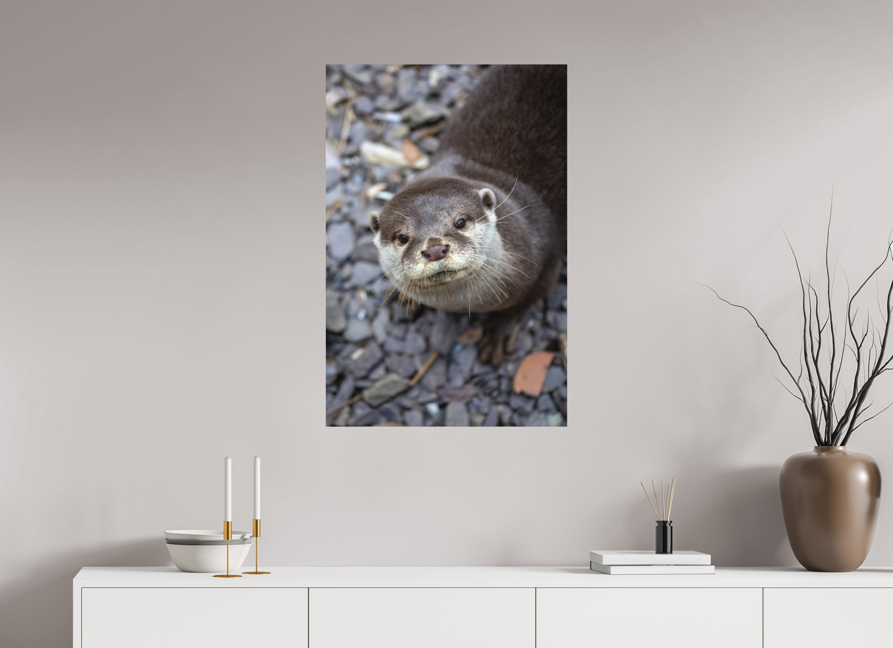 60 x 90 cm, Fine-Art Print Matt Hello There