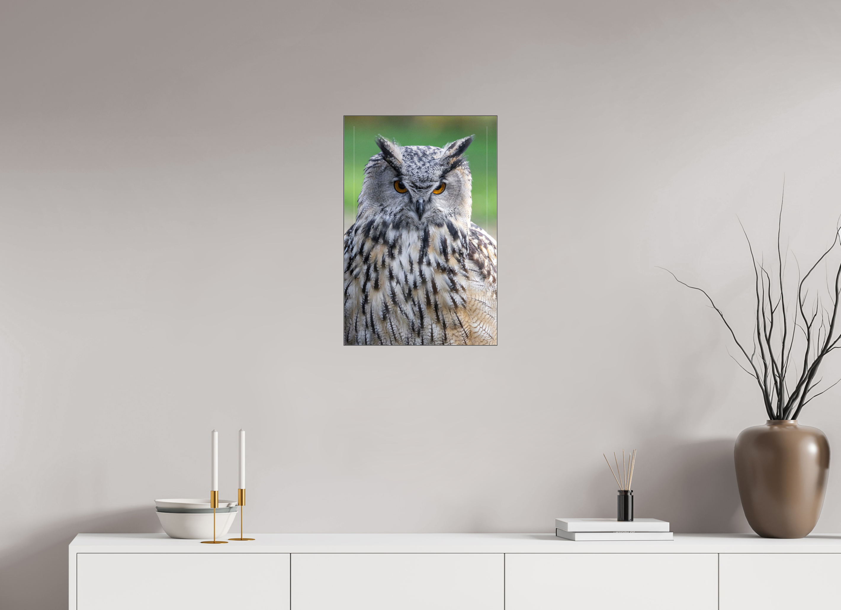 40 x 60 cm, Foto-Abzug hinter Acrylglas glänzend Nocturnal Majesty