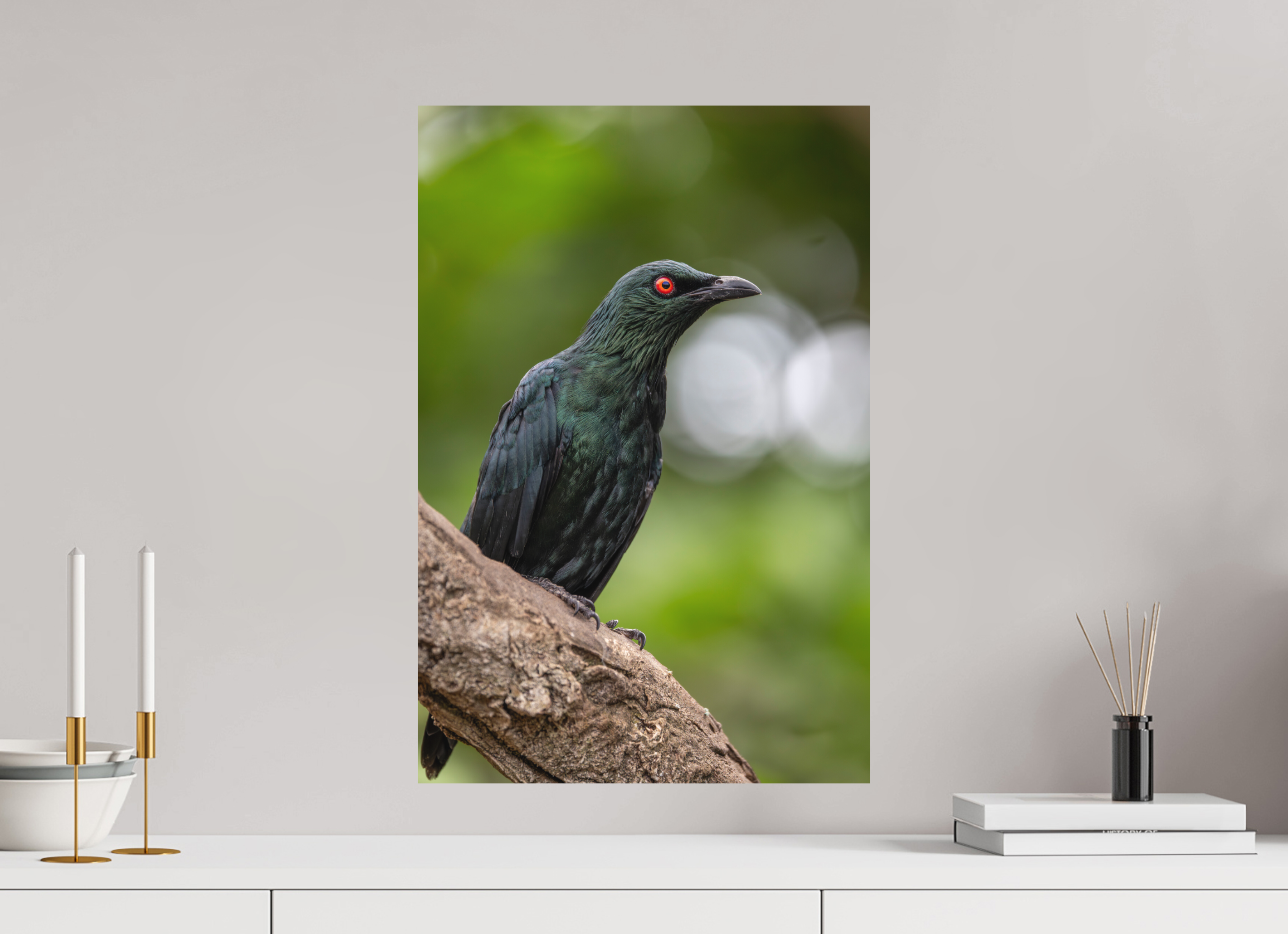 40 x 60 cm, Fine-Art Print Matt Crimson Gaze