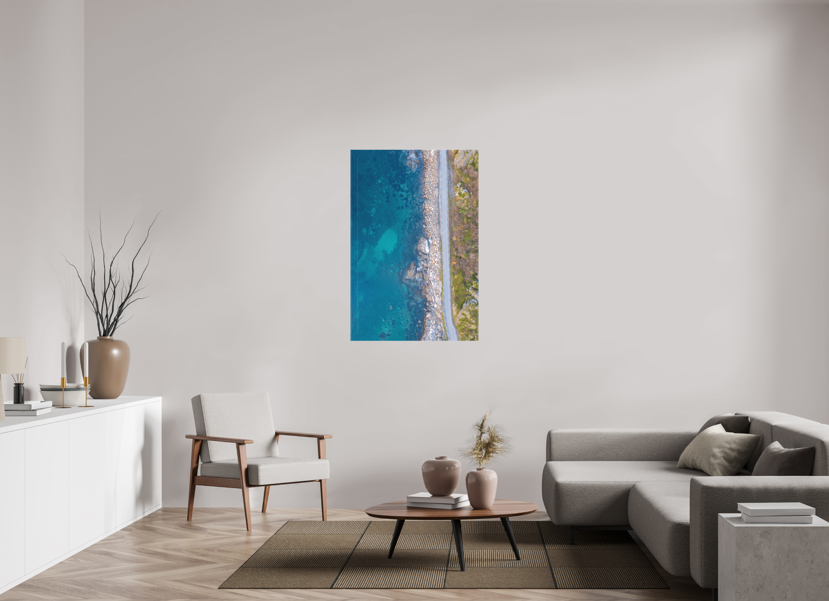 80 x 120 cm, Leinwand Turquoise Journey