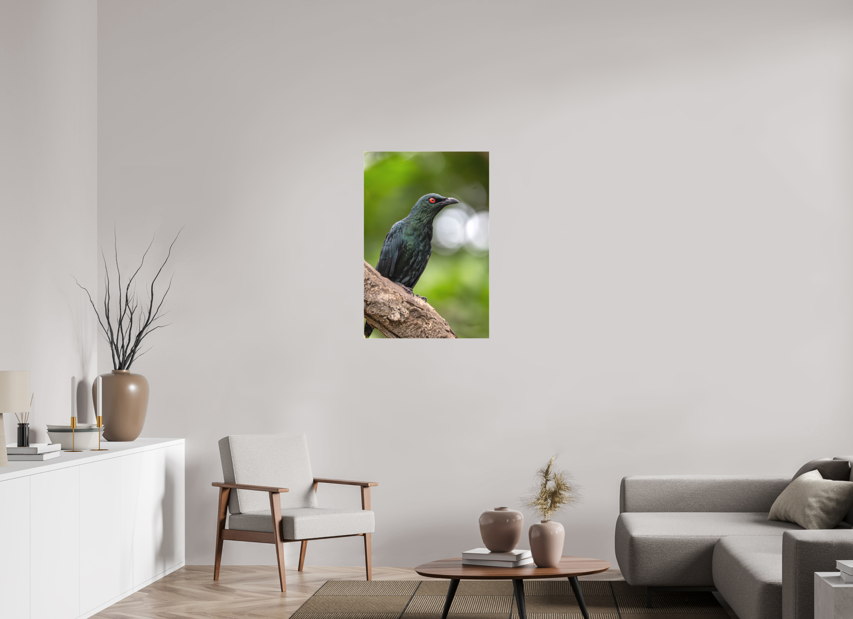 60 x 90 cm, Leinwand Crimson Gaze