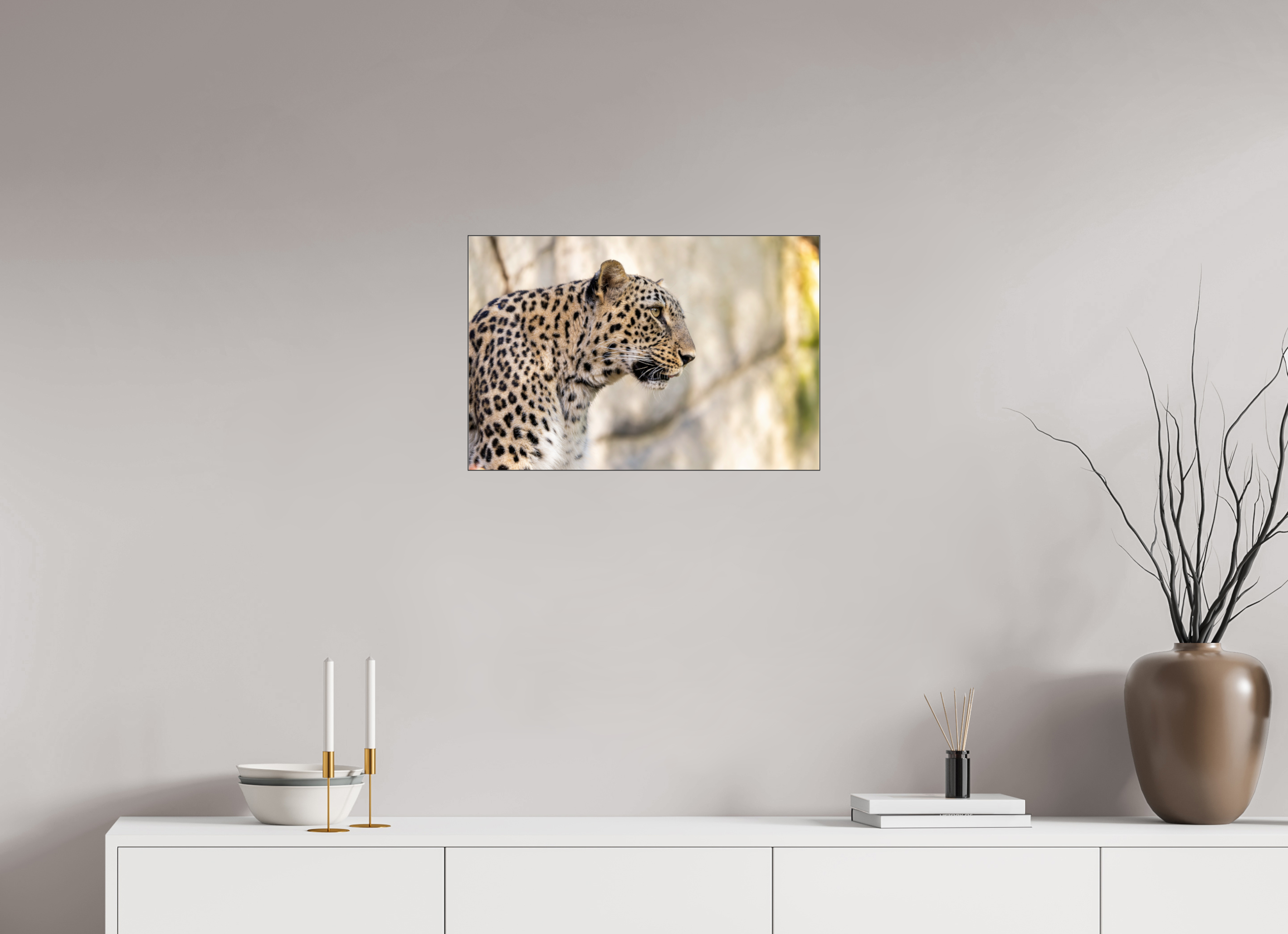 60 x 40 cm, Foto-Abzug hinter Acrylglas glänzend Persian Elegance