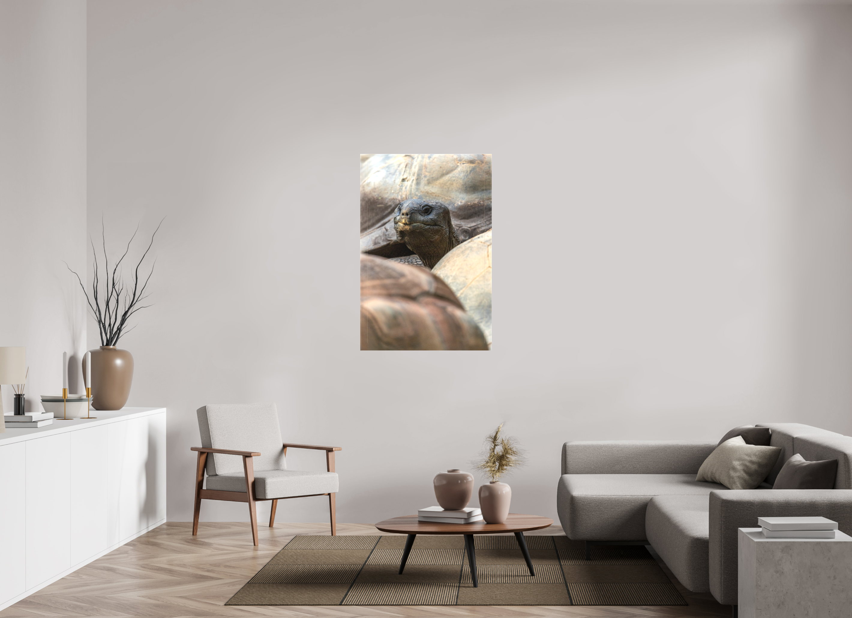 80 x 120 cm, Leinwand Peekaboo Giant
