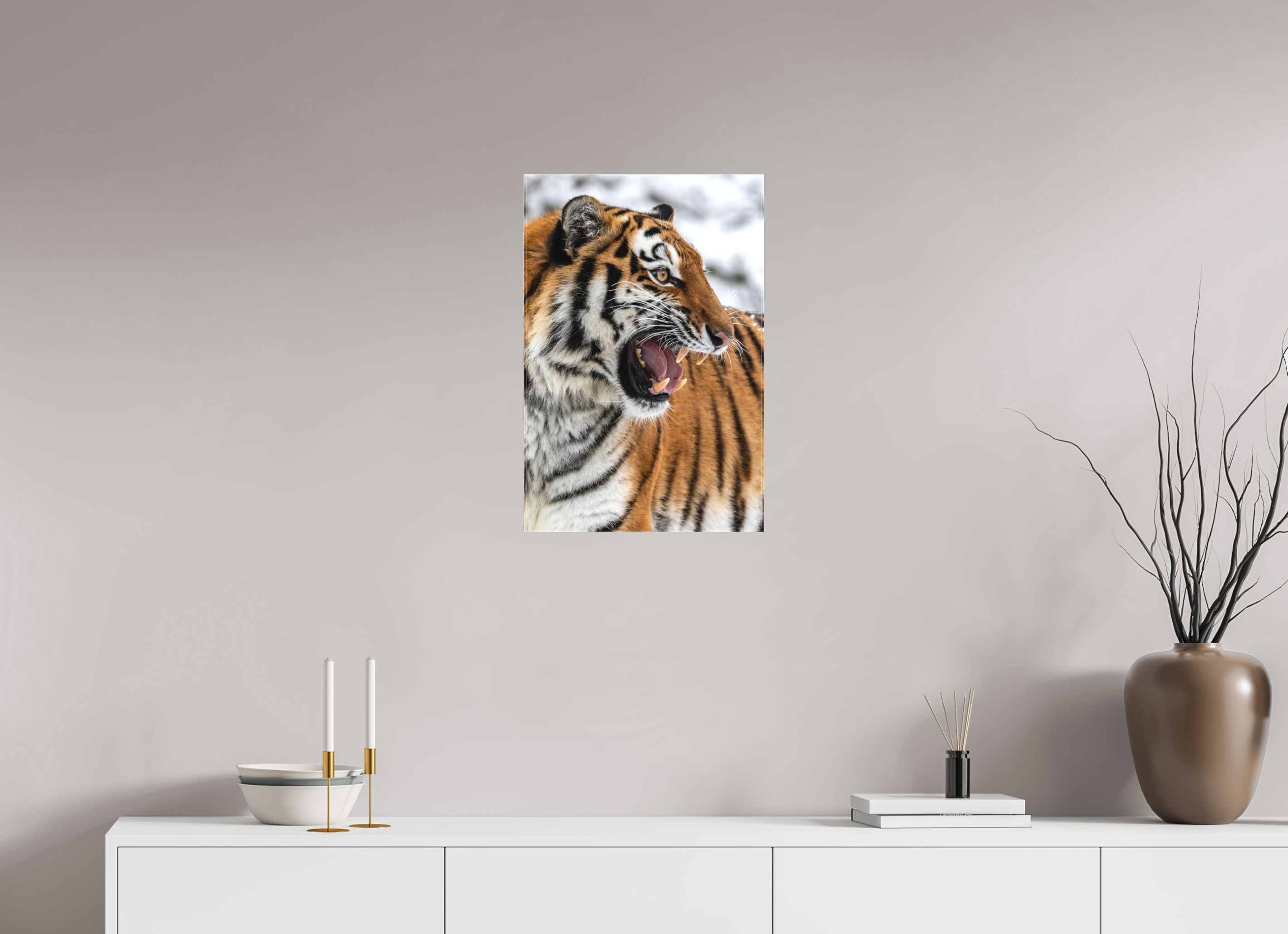 40 x 60 cm, Leinwand Fierce Presence