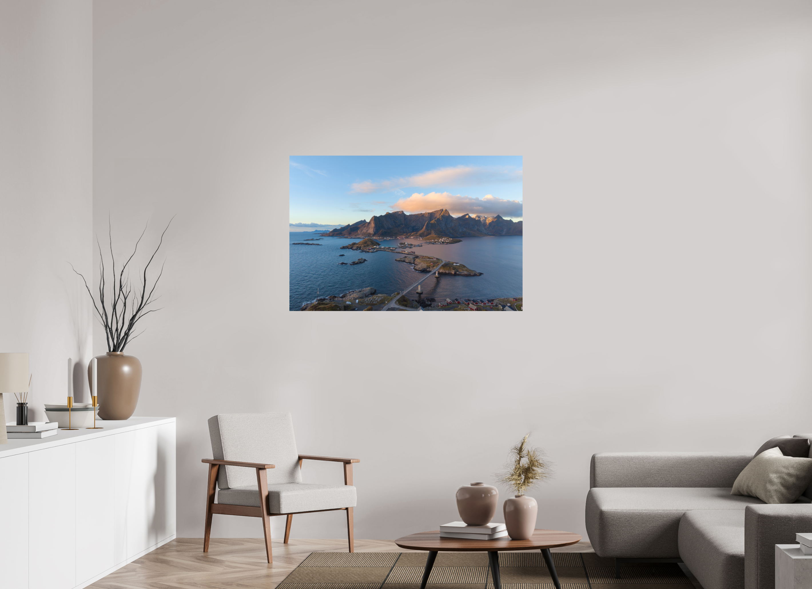 120 x 80 cm, Fine-Art Matt Coastal Link