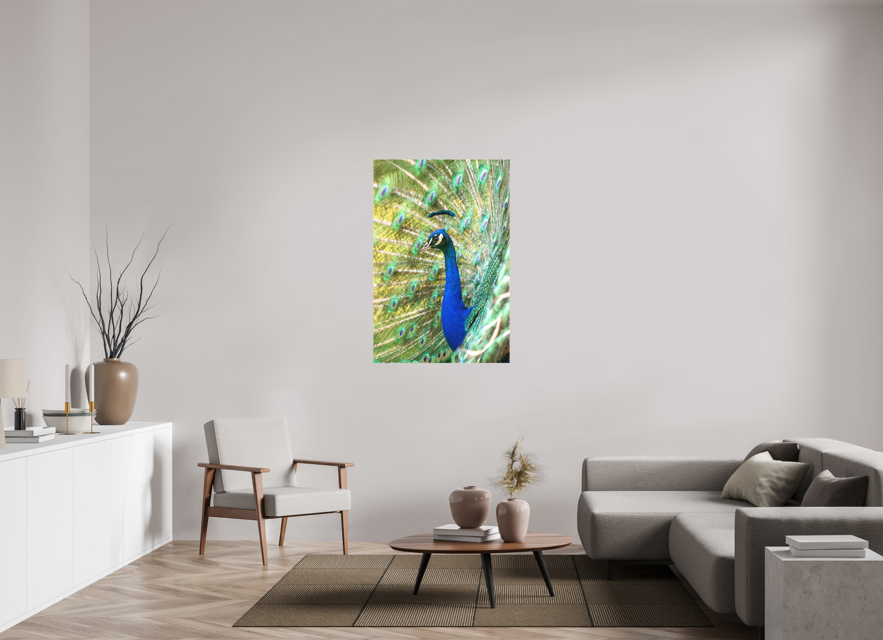 80 x 120 cm, Leinwand Majestic Profile