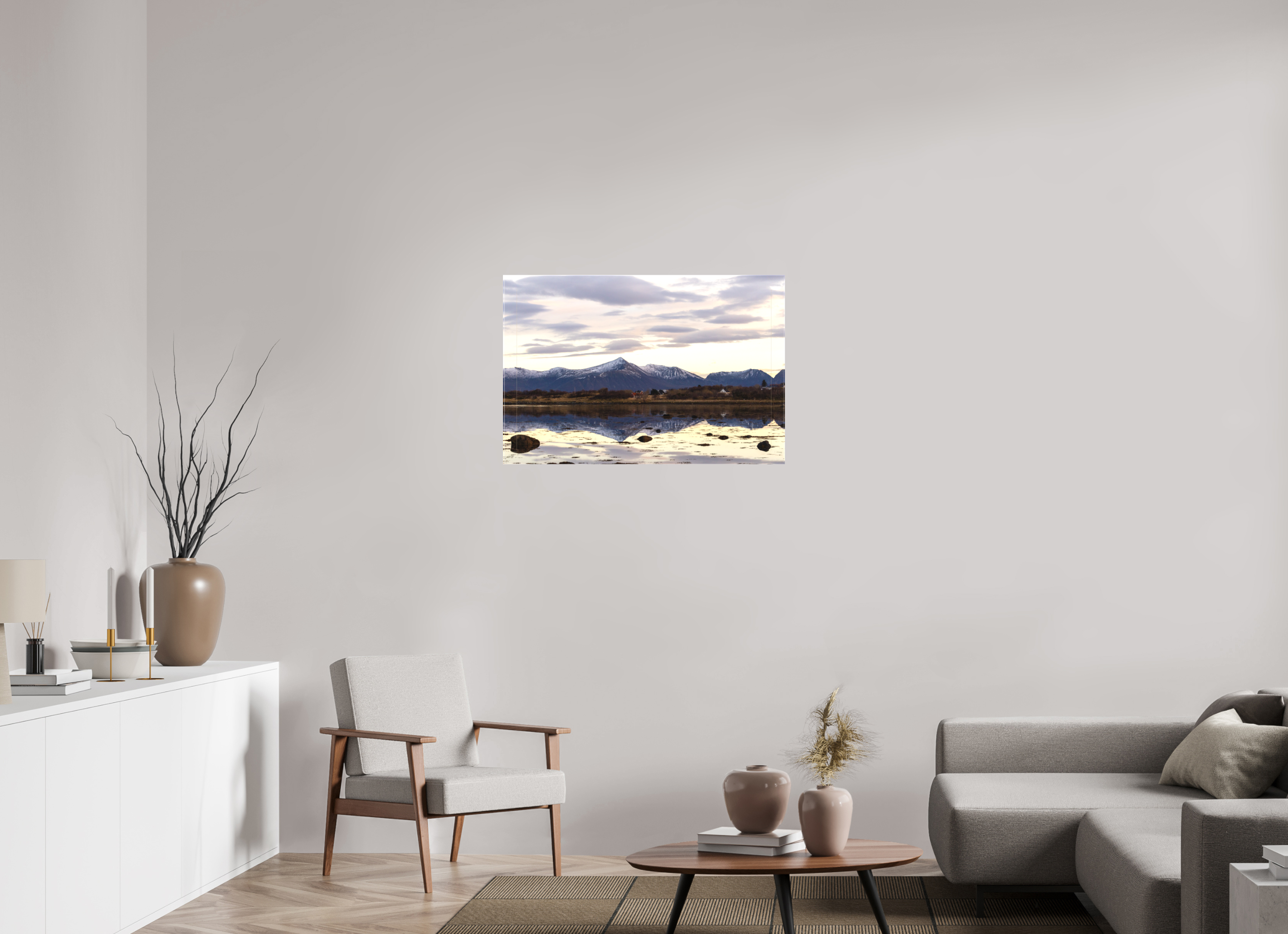 90 x 60 cm, Leinwand Calm Horizon