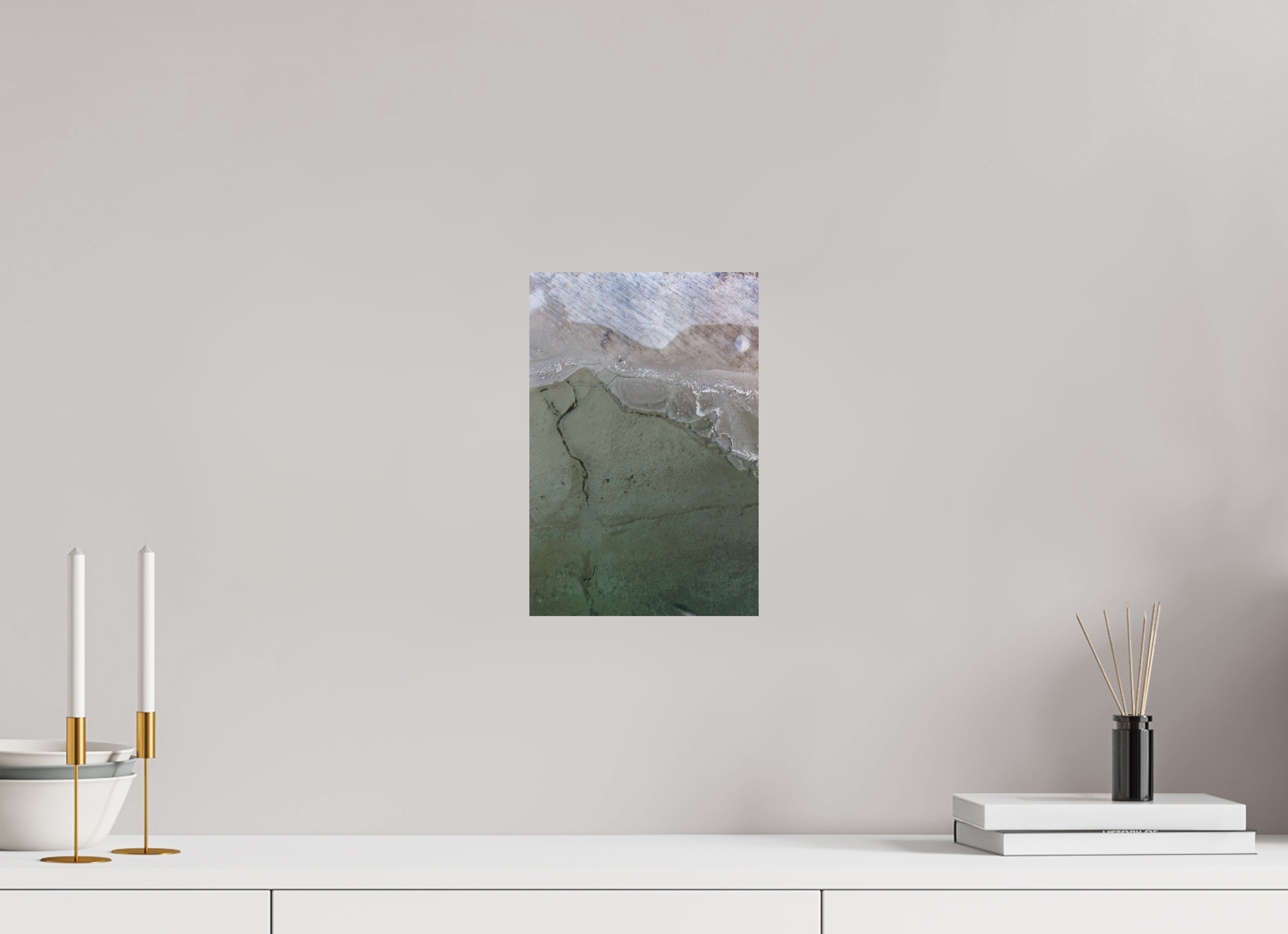 20 x 30 cm, Fine Art Print auf Alu-Dibond Shades of Cold