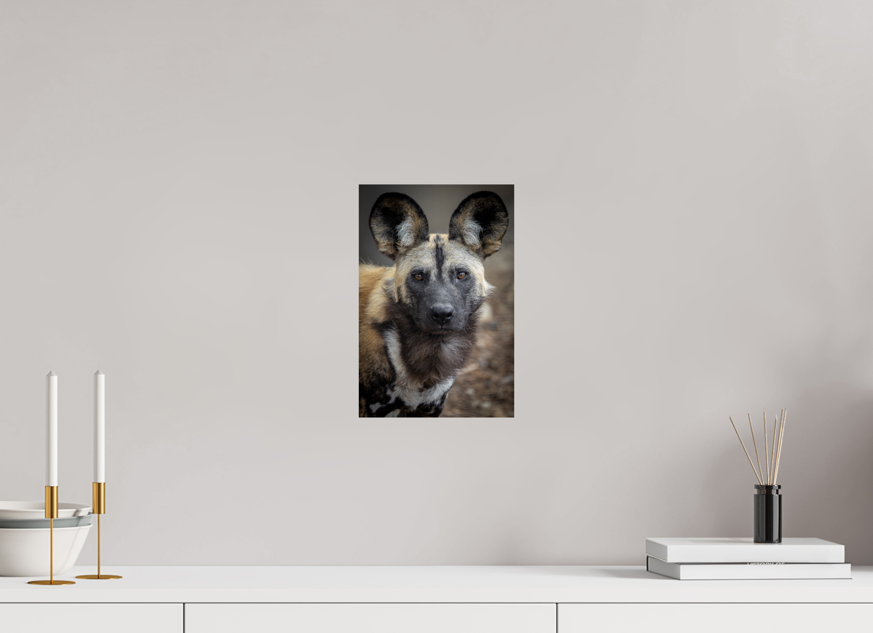 20 x 30 cm, Fine Art Print auf Alu-Dibond Savannah Spirit