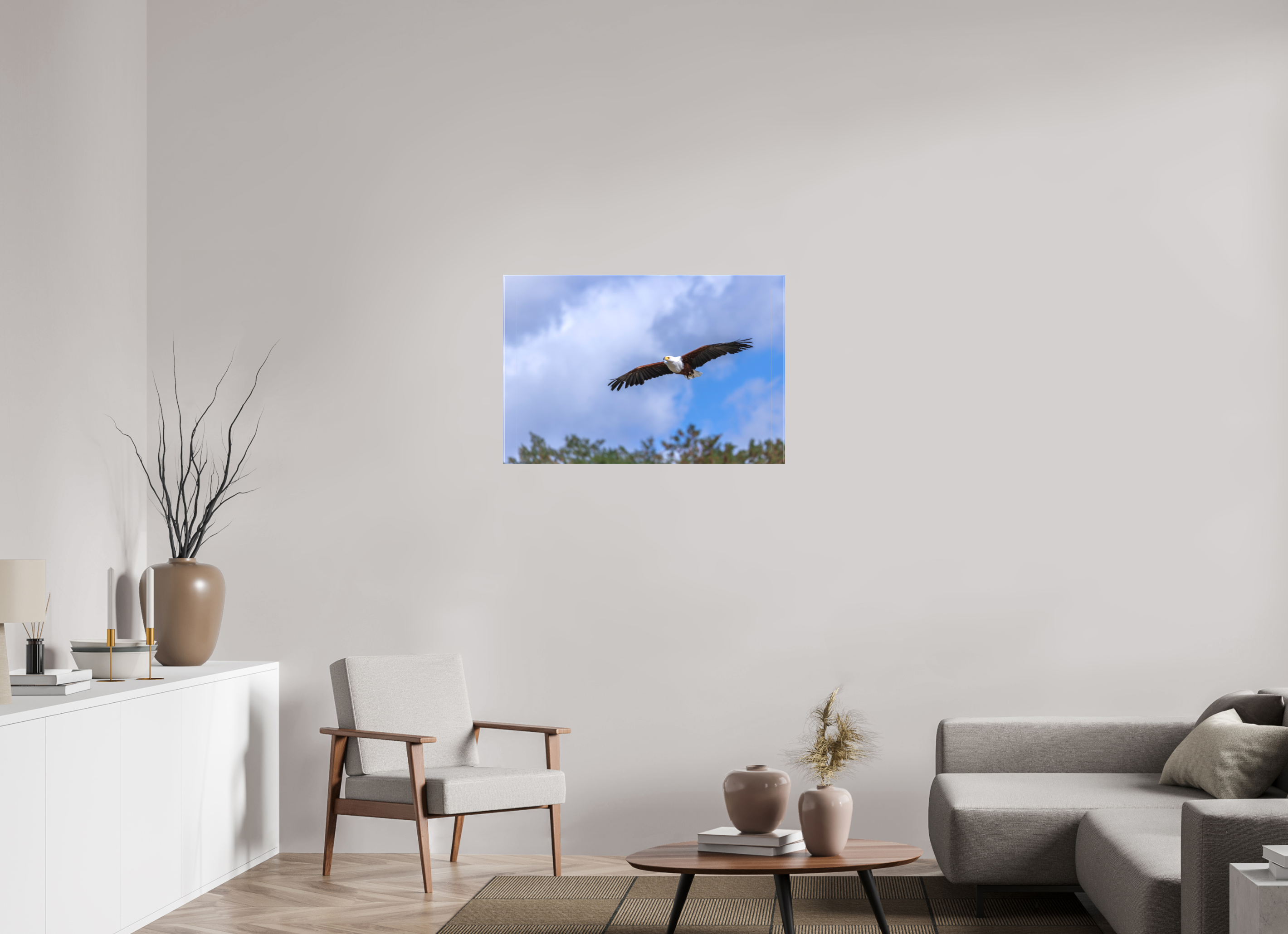 90 x 60 cm, Leinwand Wings of Africa