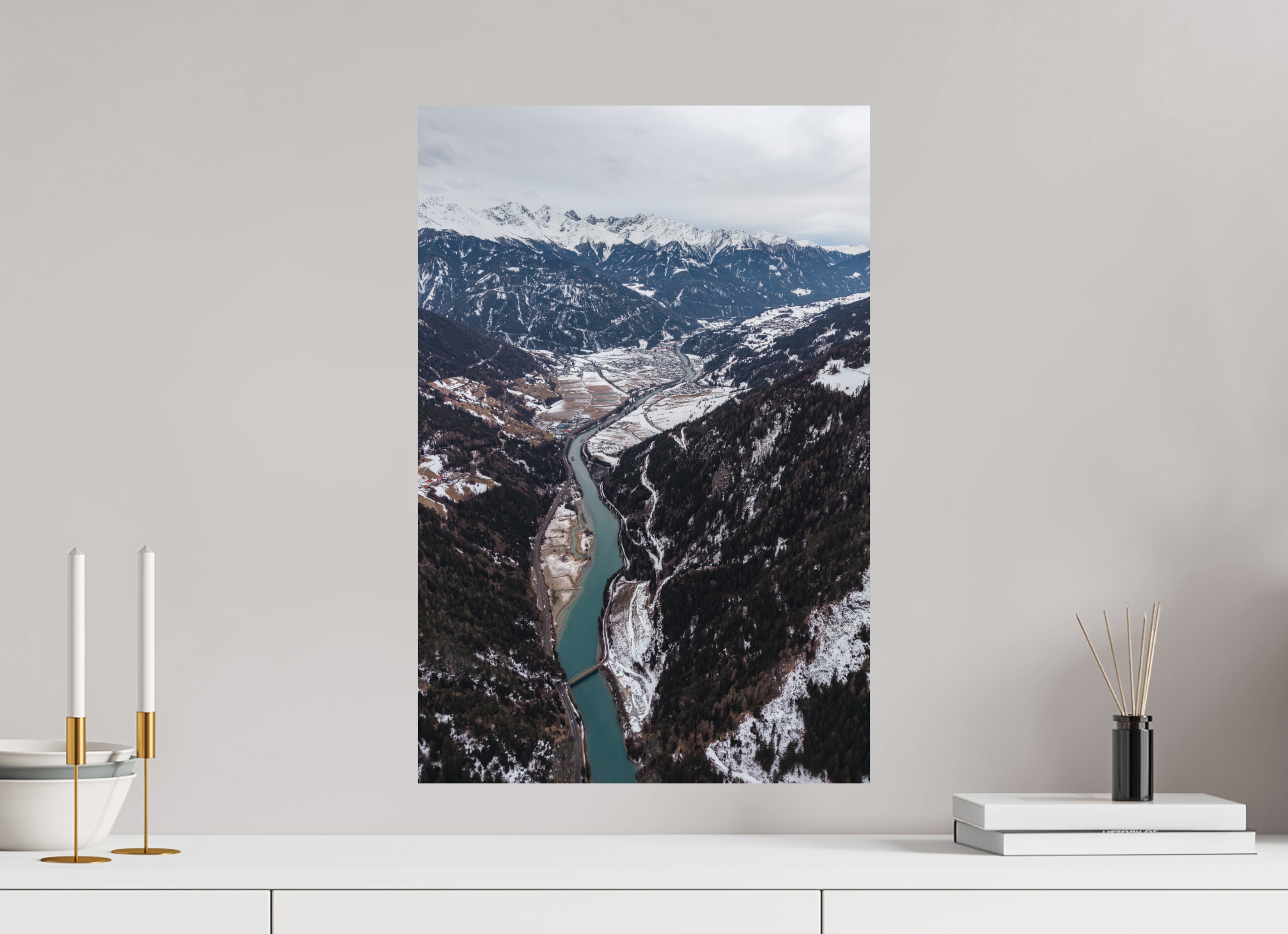 40 x 60 cm, Fine-Art Print Matt Valley of Silence