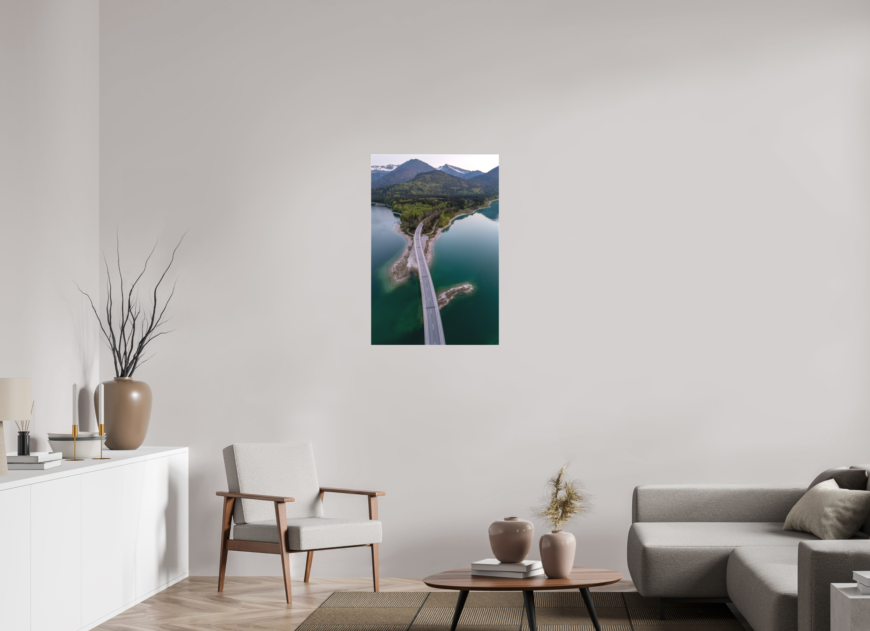 60 x 90 cm, Leinwand Bridge to Serenity