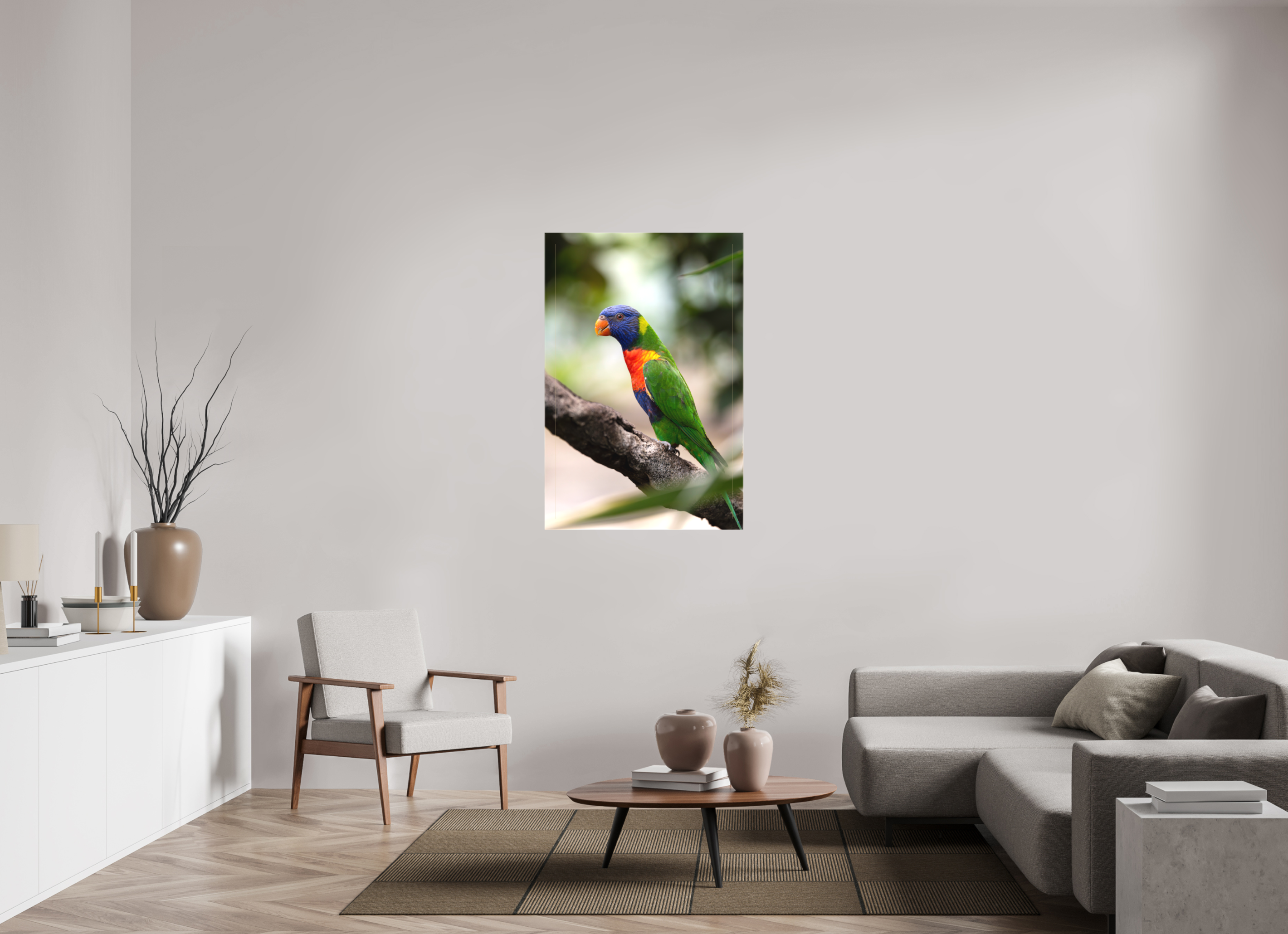 80 x 120 cm, Leinwand Rainbow Spirit