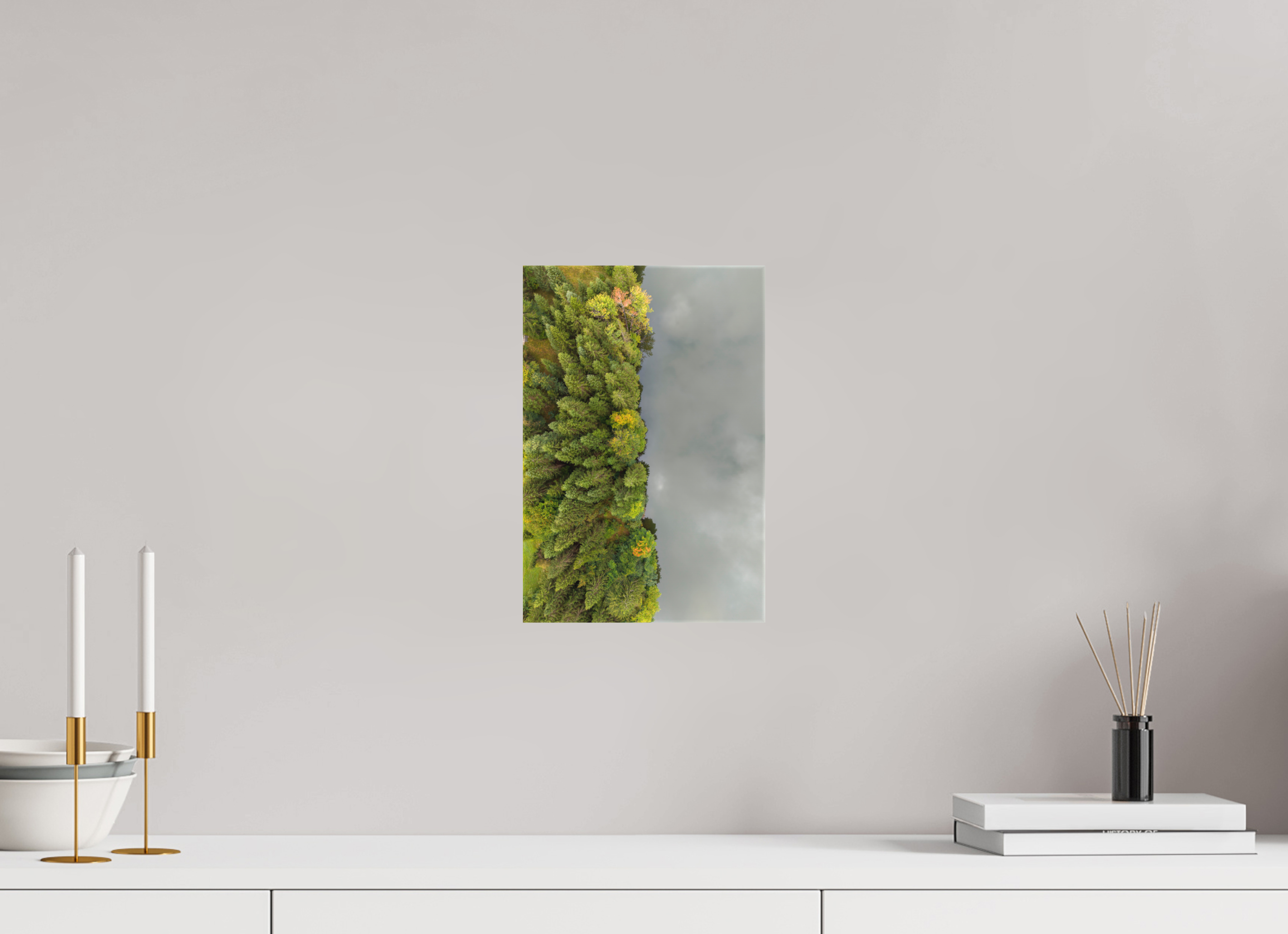 20 x 30 cm, Leinwand Emerald Shore