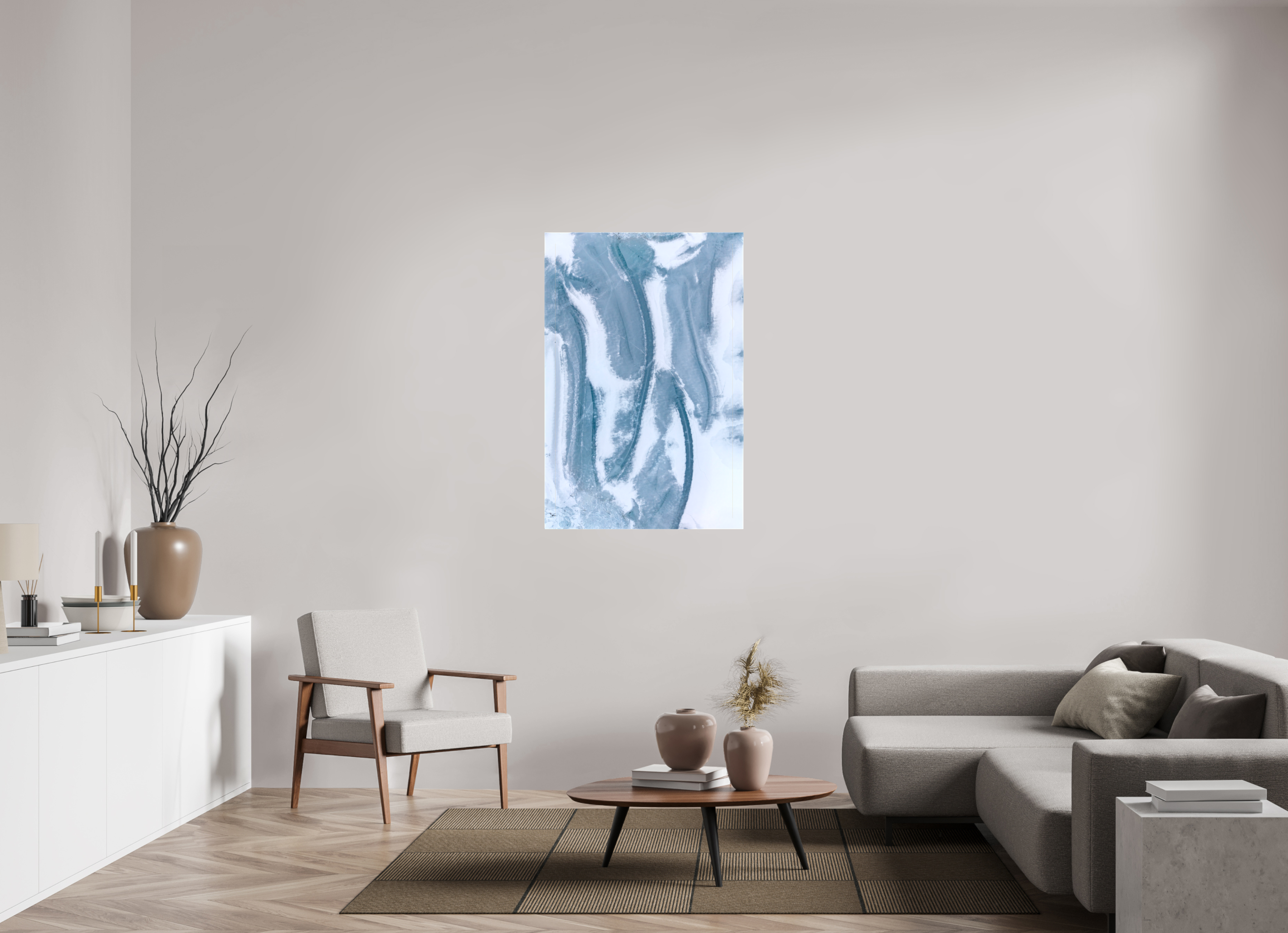 80 x 120 cm, Leinwand Ice Canvas