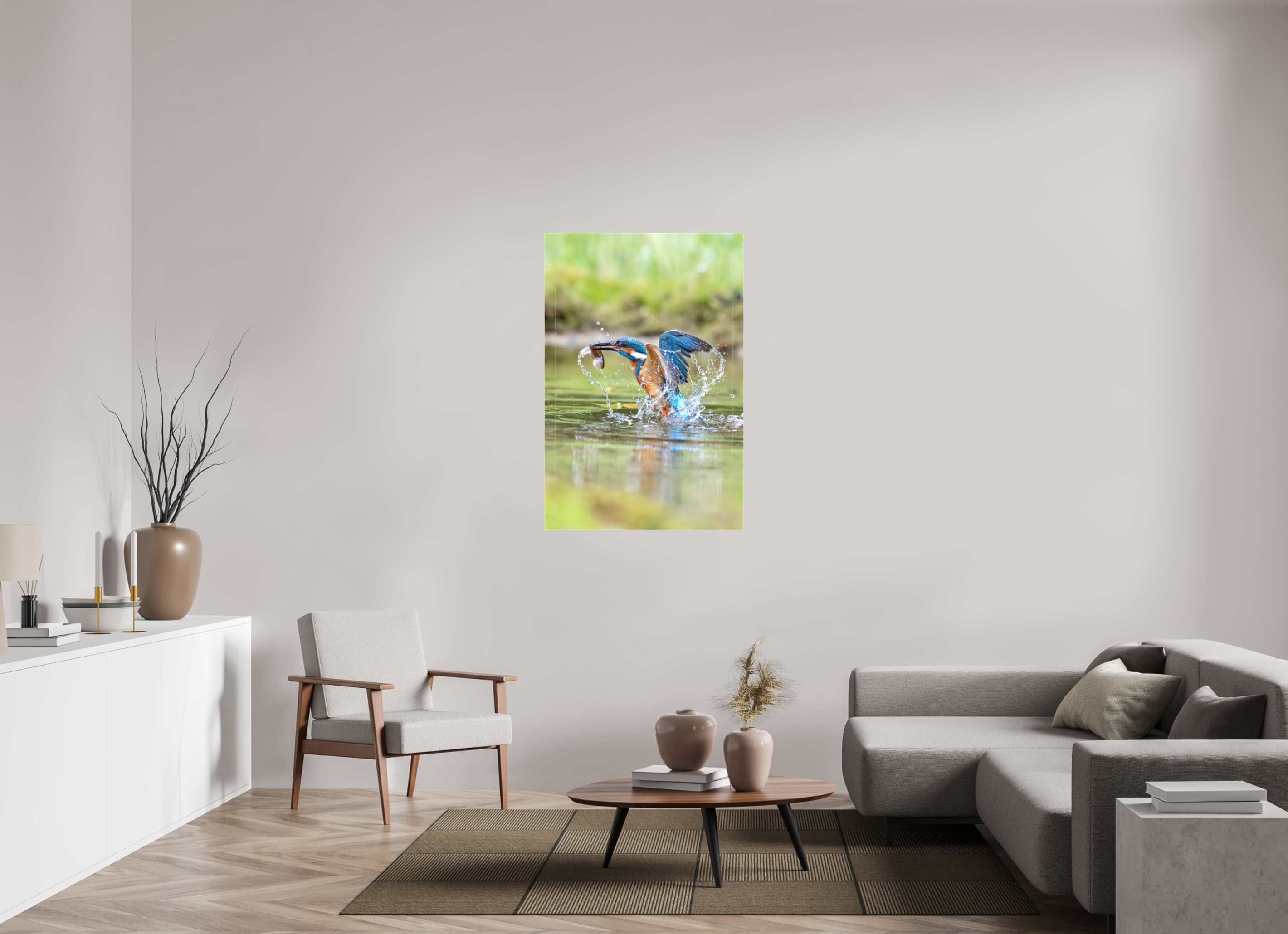 80 x 120 cm, Leinwand Catch of the Day