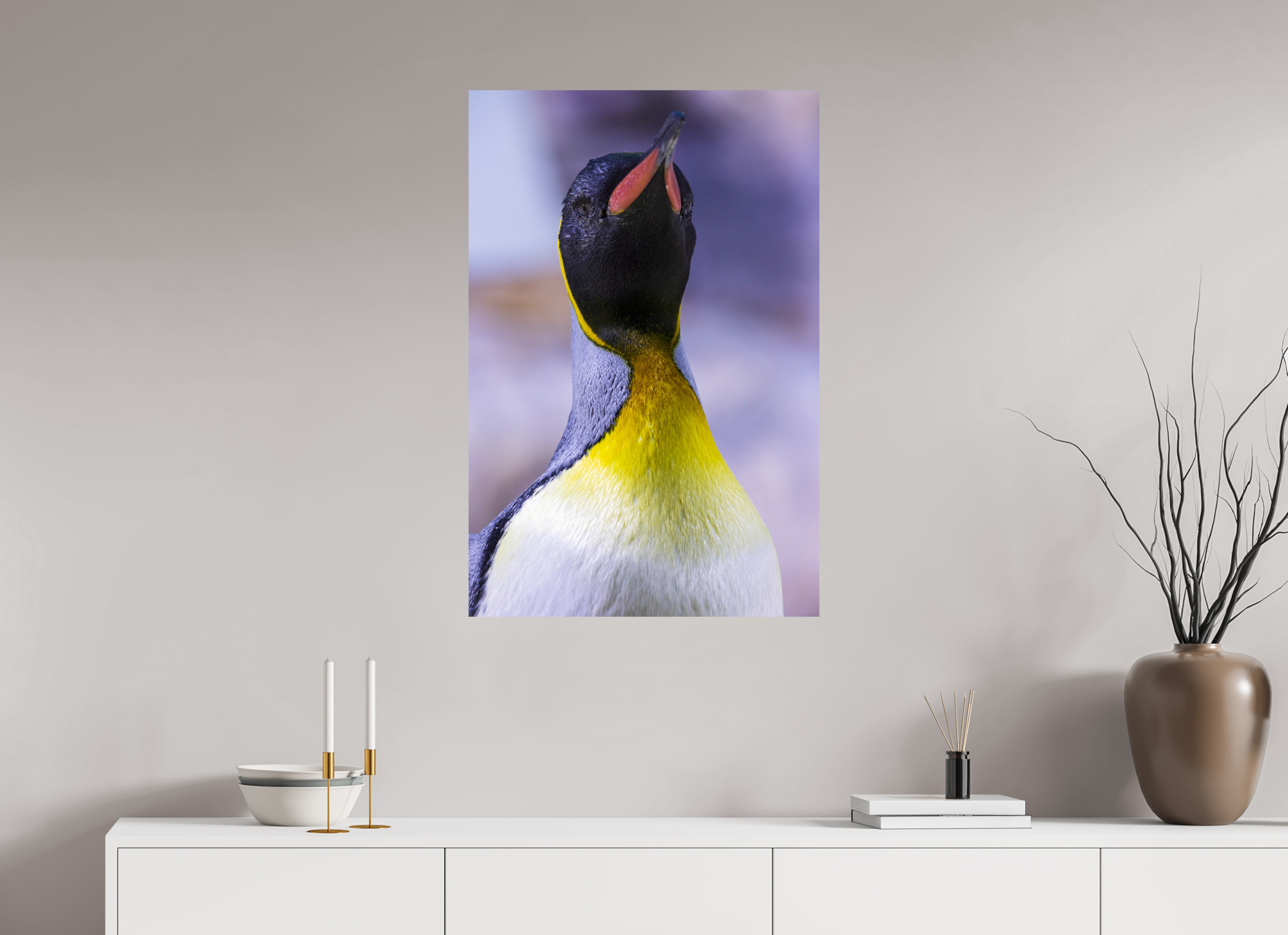 60 x 90 cm, Fine Art Print auf Alu-Dibond Arctic Majesty