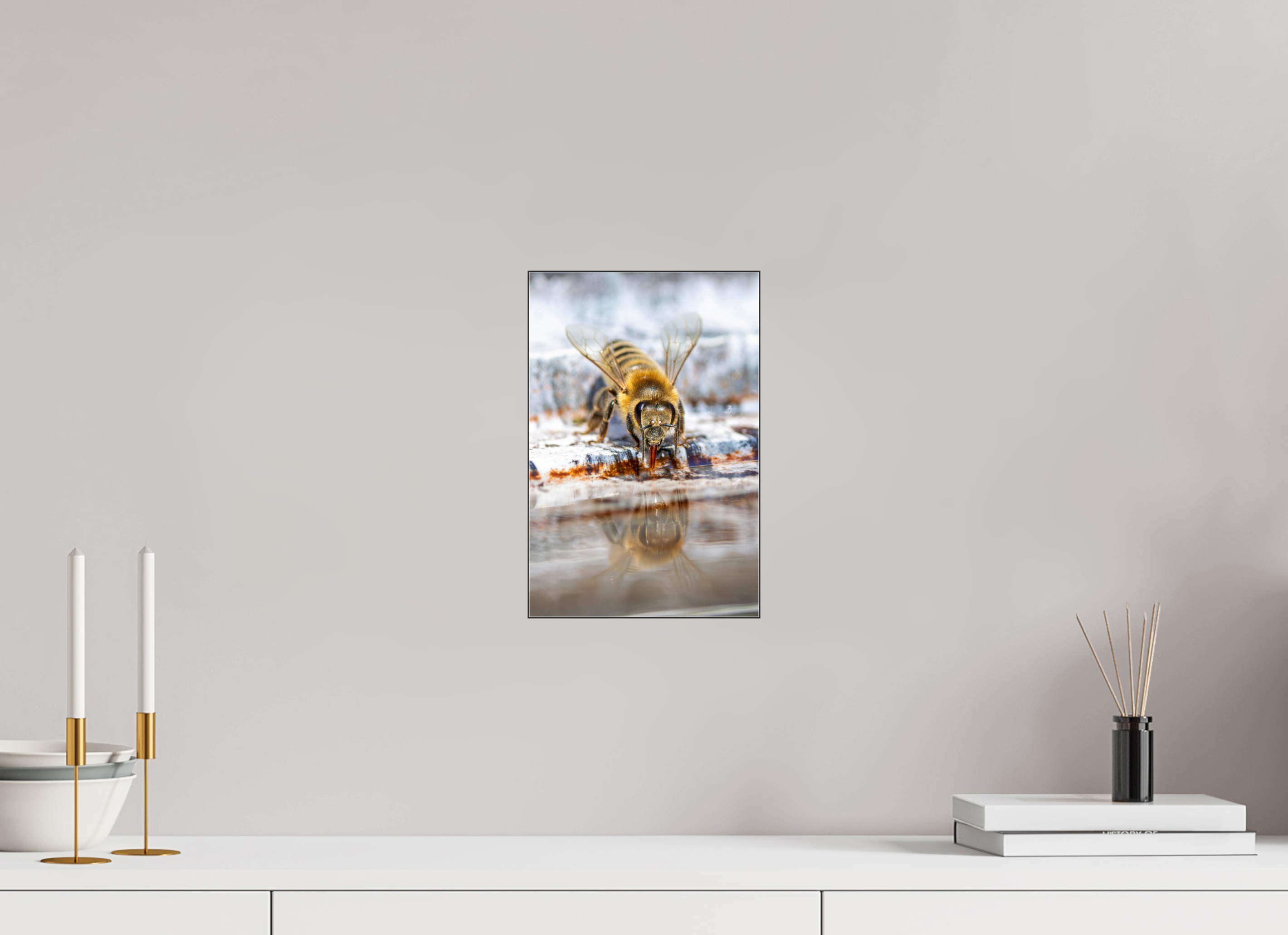 20 x 30 cm, Foto-Abzug hinter Acrylglas glänzend Tiny Mirror