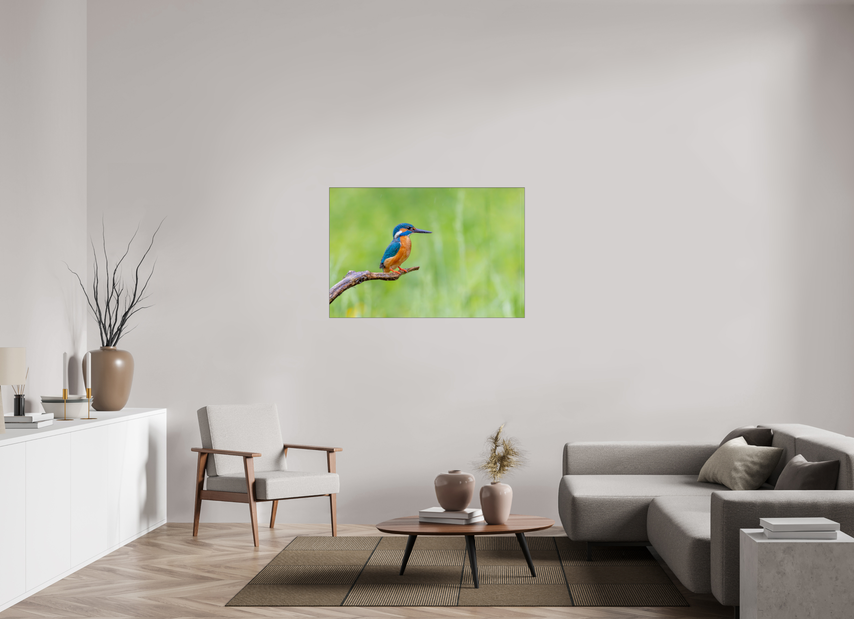120 x 80 cm, Foto-Abzug hinter Acrylglas glänzend Silent Watcher