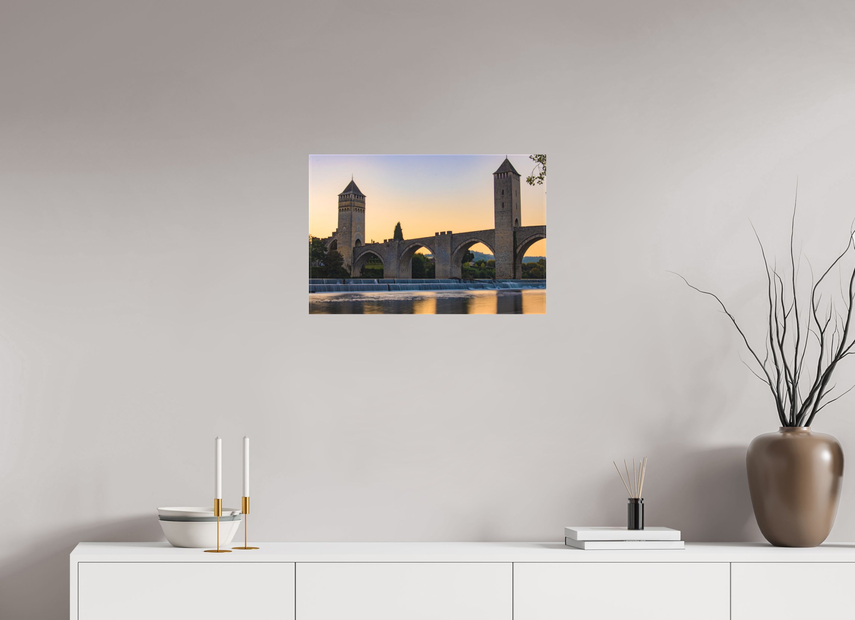 60 x 40 cm, Leinwand Golden Arch