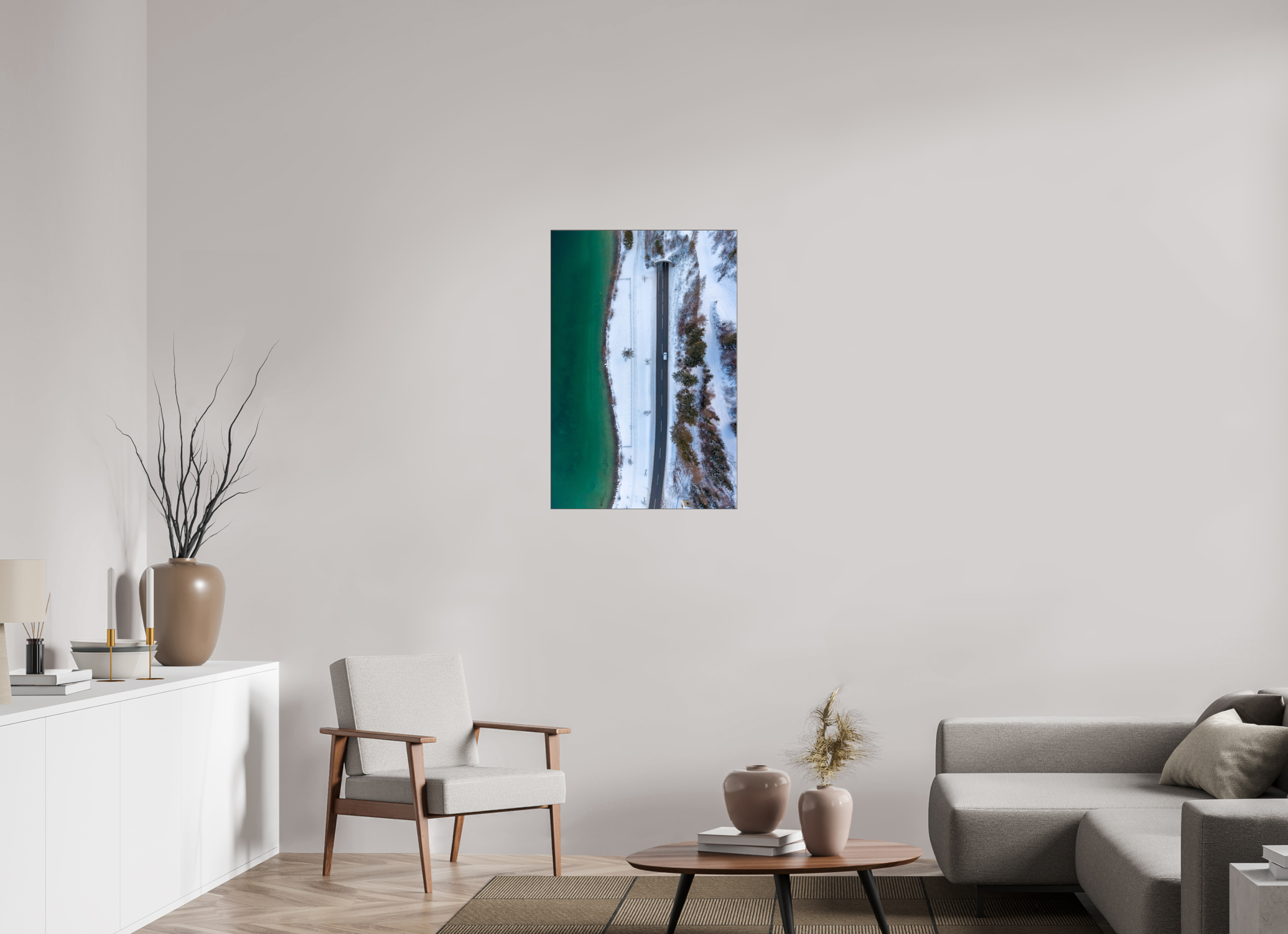 60 x 90 cm, Foto-Abzug hinter Acrylglas glänzend Into the Quiet