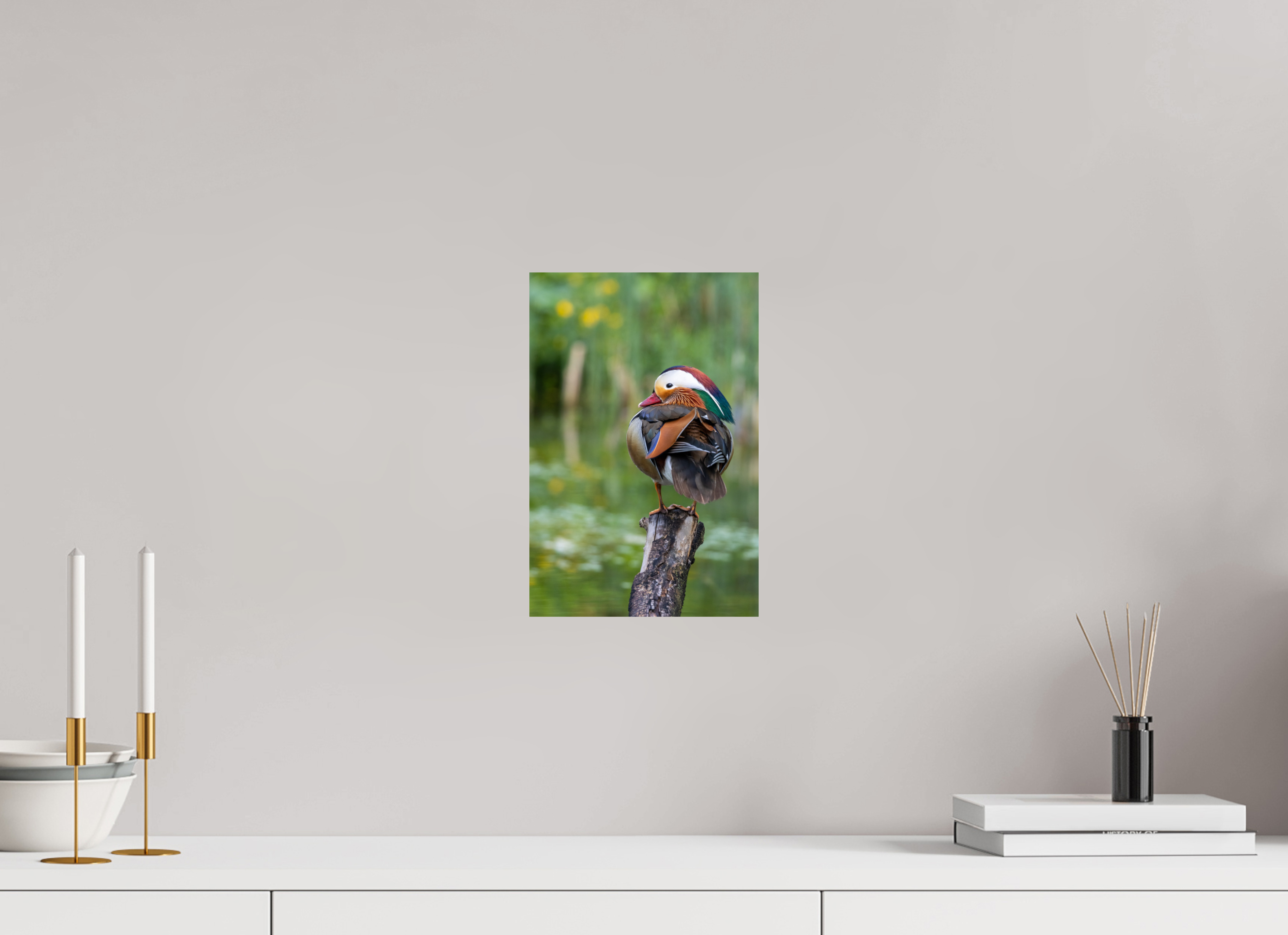 20 x 30 cm, Fine Art Print auf Alu-Dibond Perched Beauty