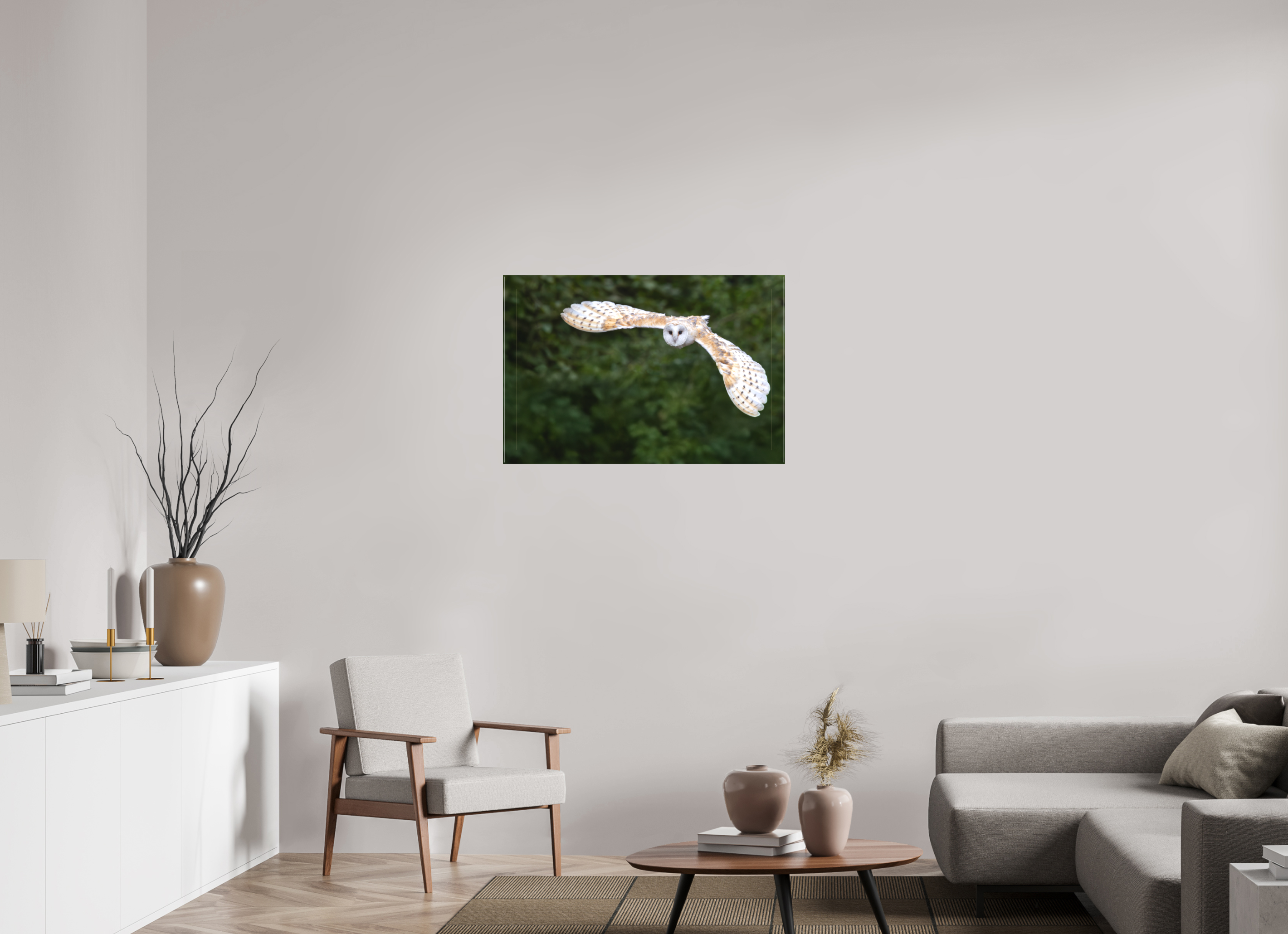 90 x 60 cm, Leinwand Silent Flight