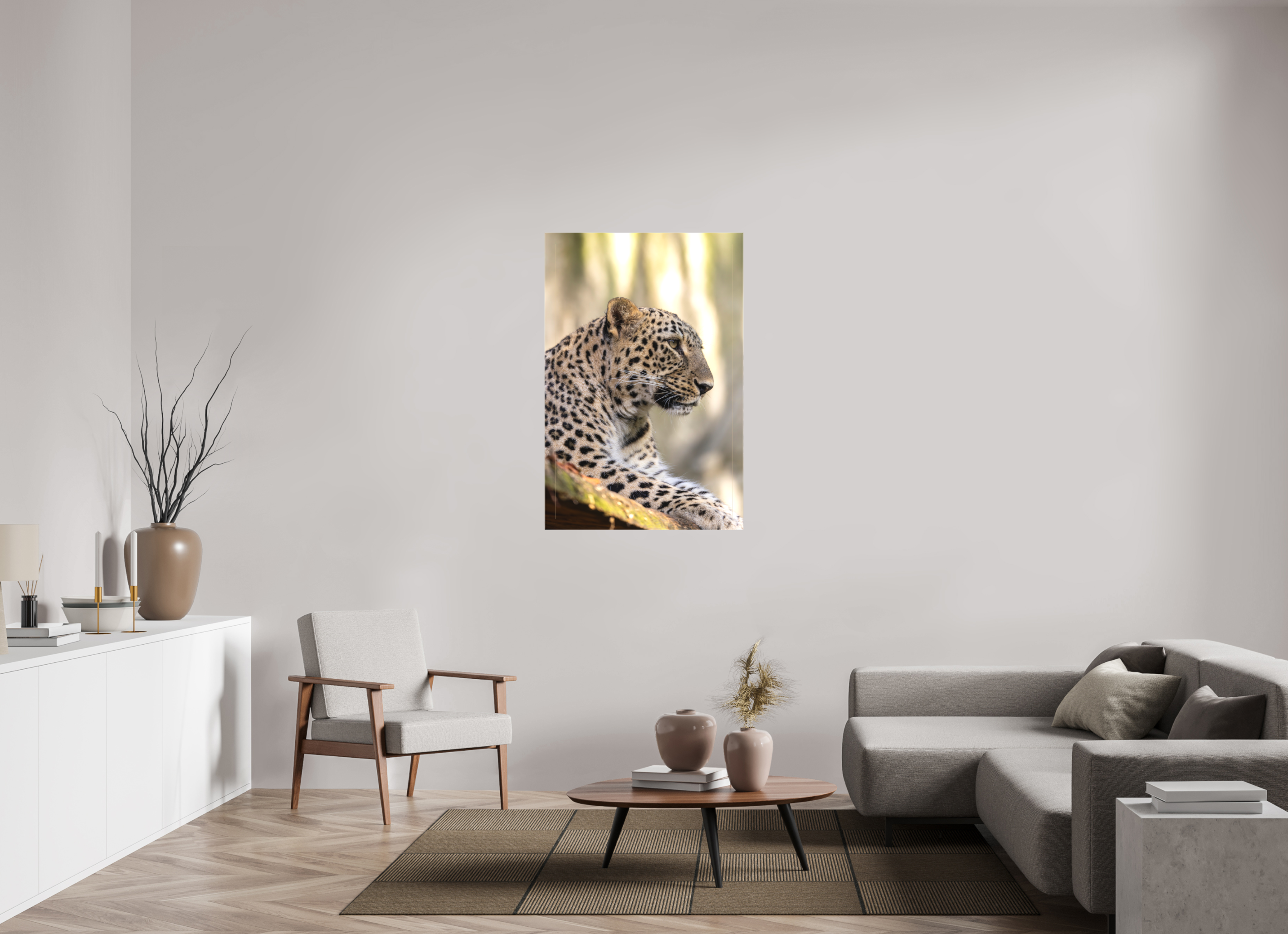 80 x 120 cm, Leinwand Silent Watch