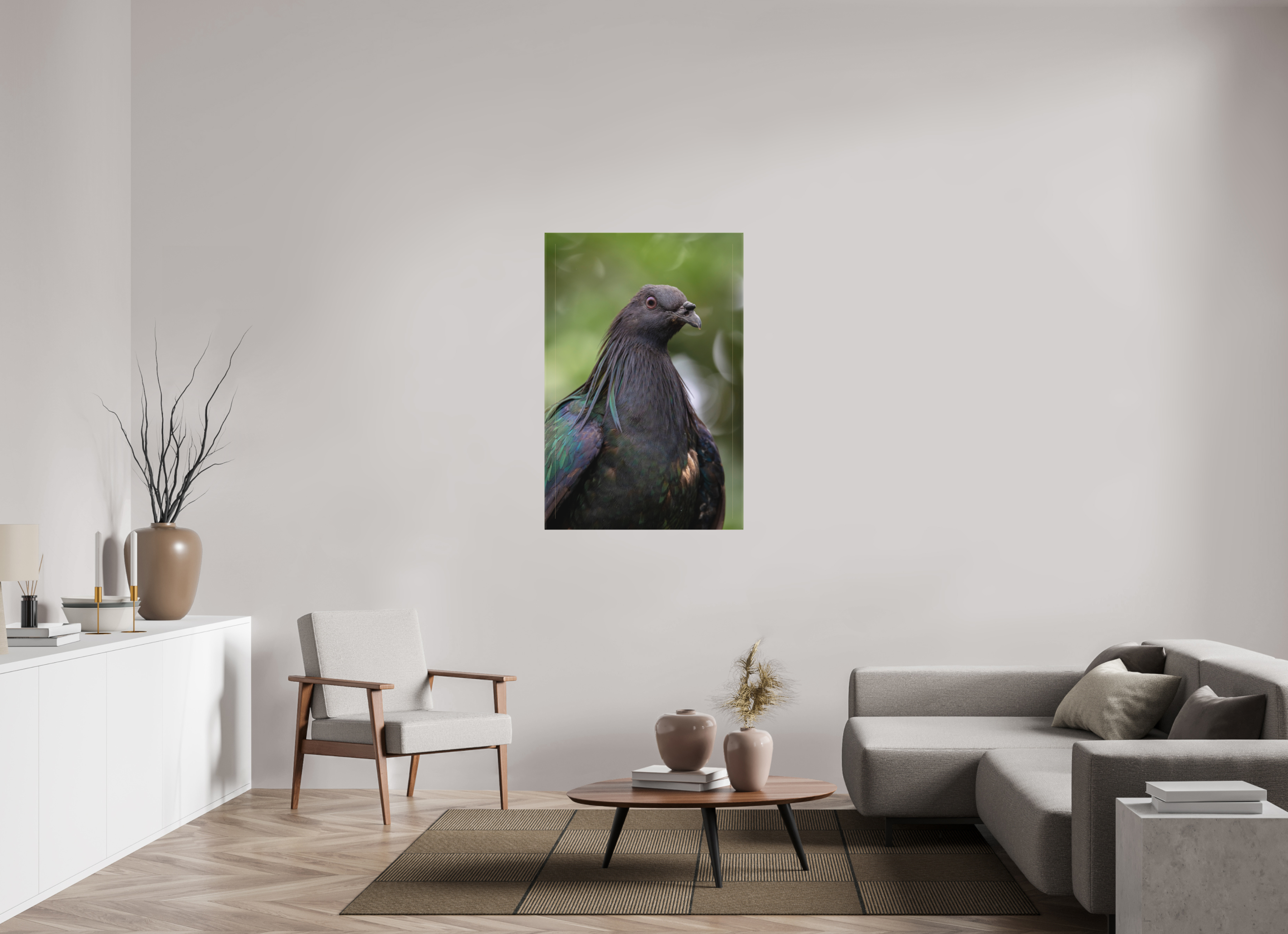 80 x 120 cm, Leinwand Midnight Collar