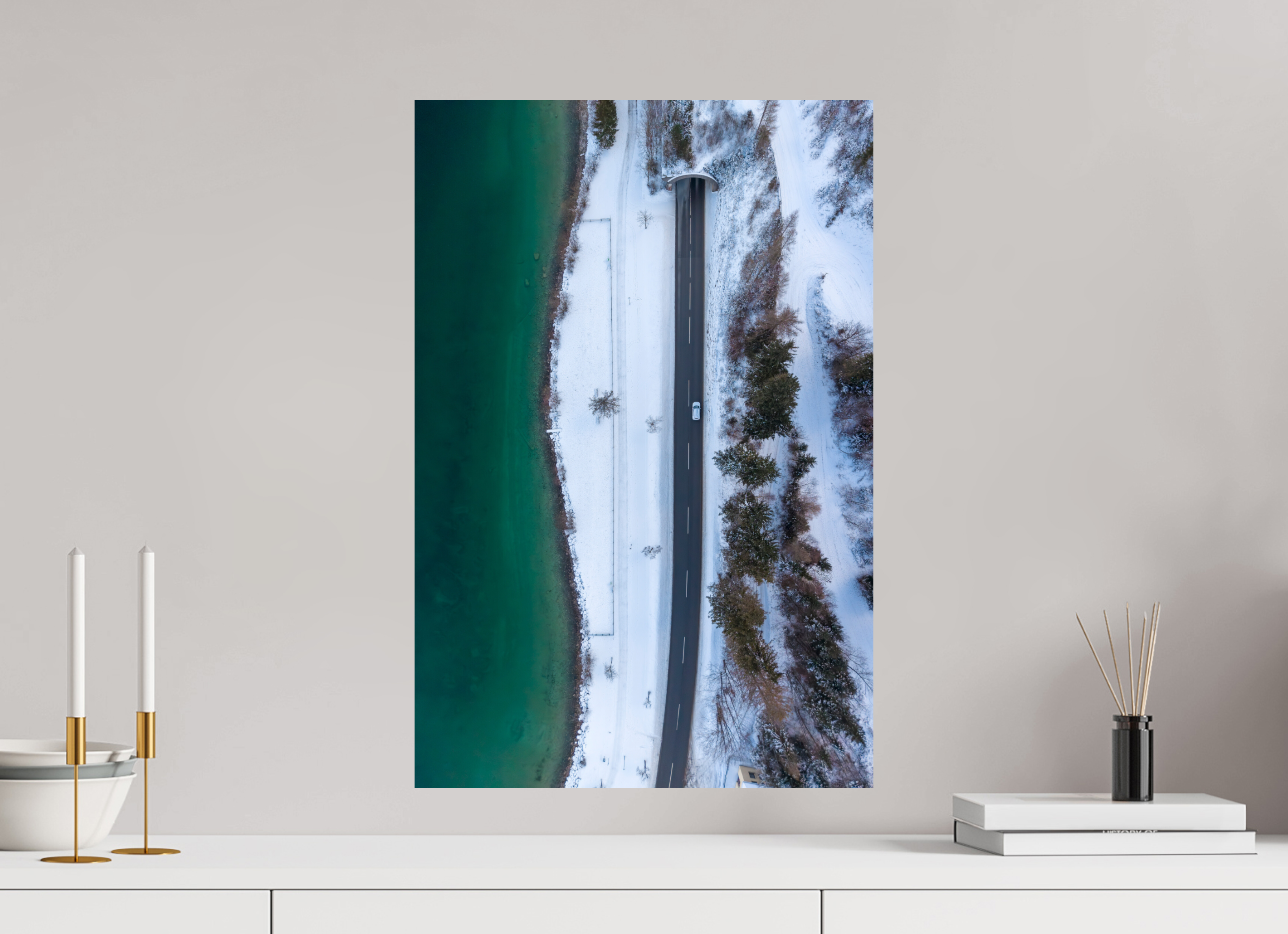 40 x 60 cm, Fine Art Print auf Alu-Dibond Into the Quiet