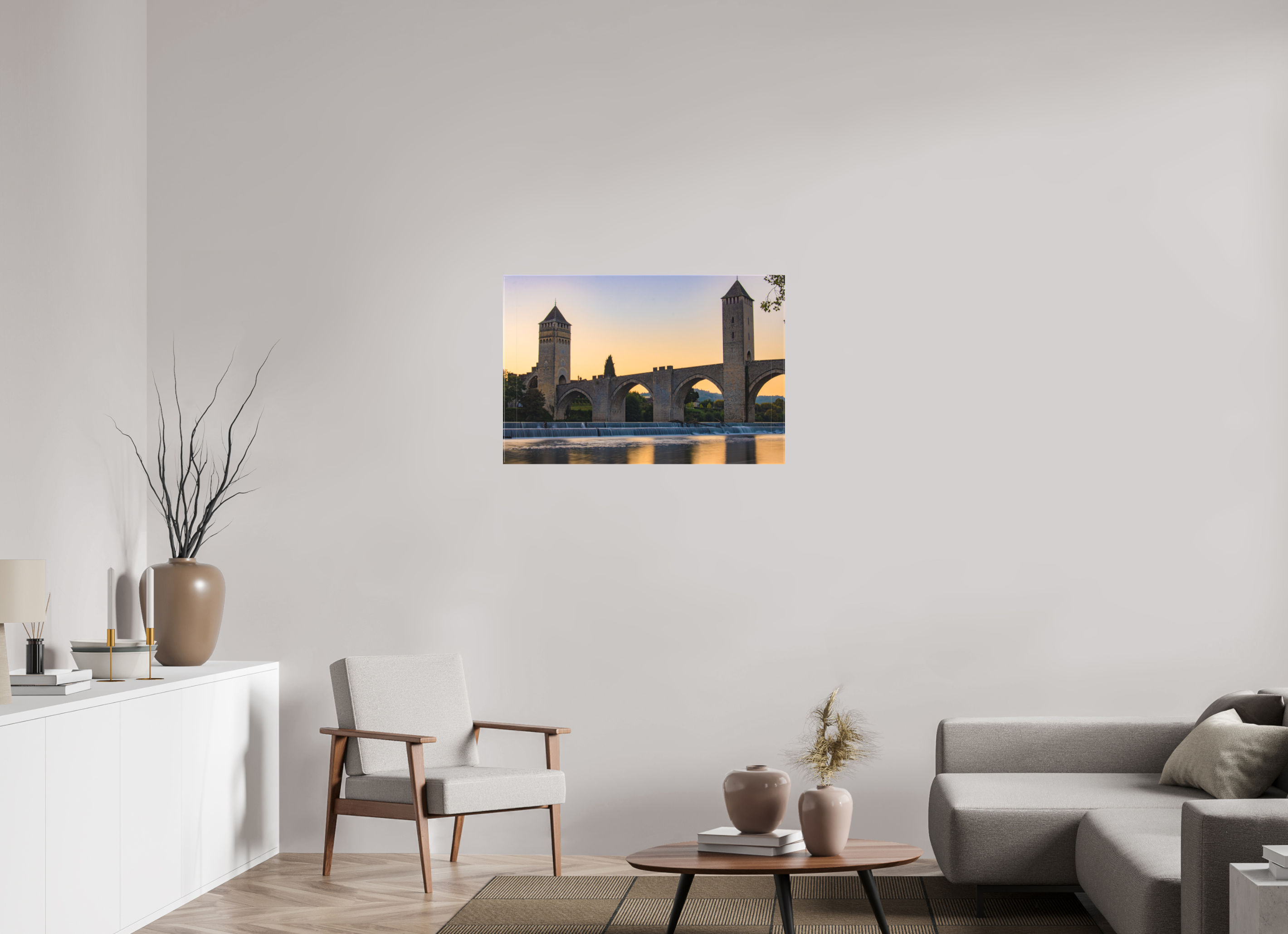 90 x 60 cm, Leinwand Golden Arch