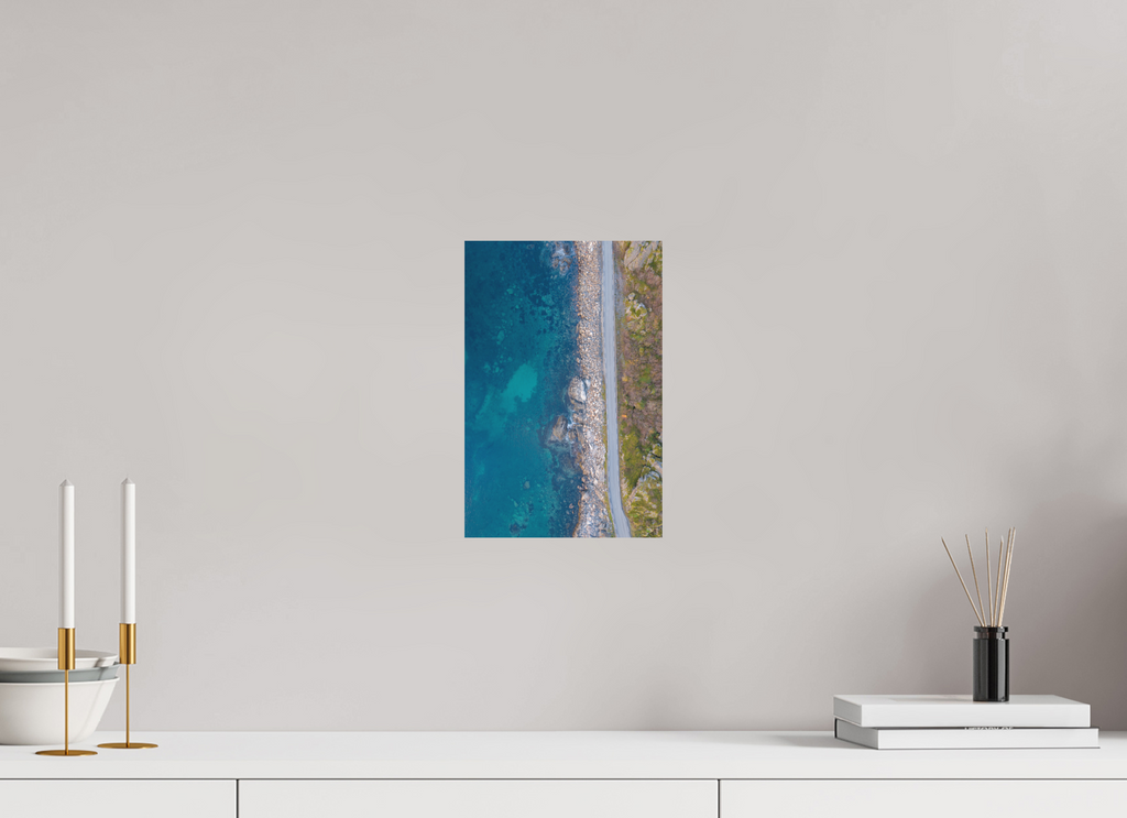 20 x 30 cm, Fine-Art Matt Turquoise Journey