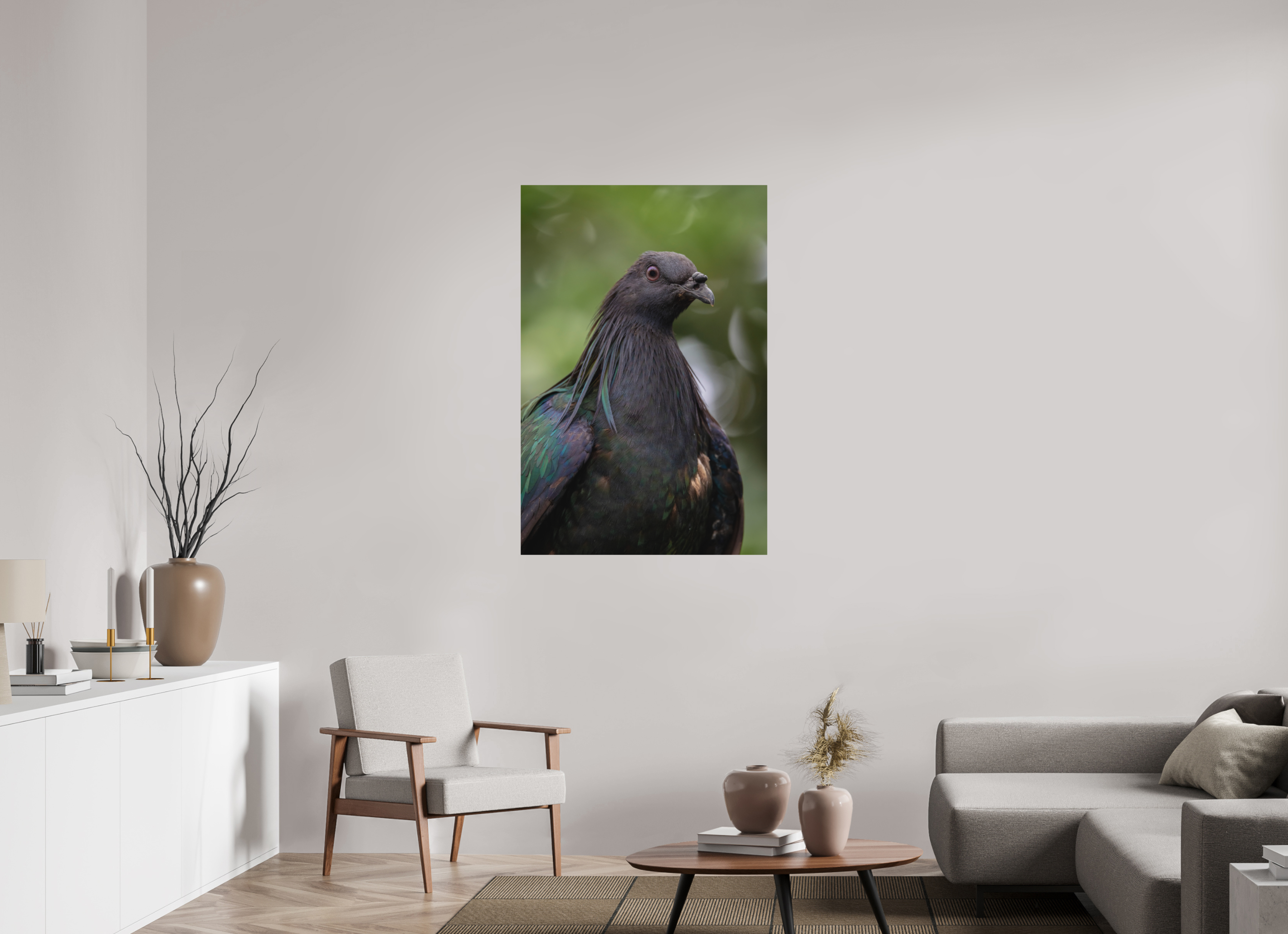 80 x 120 cm, Fine-Art Print Matt Midnight Collar