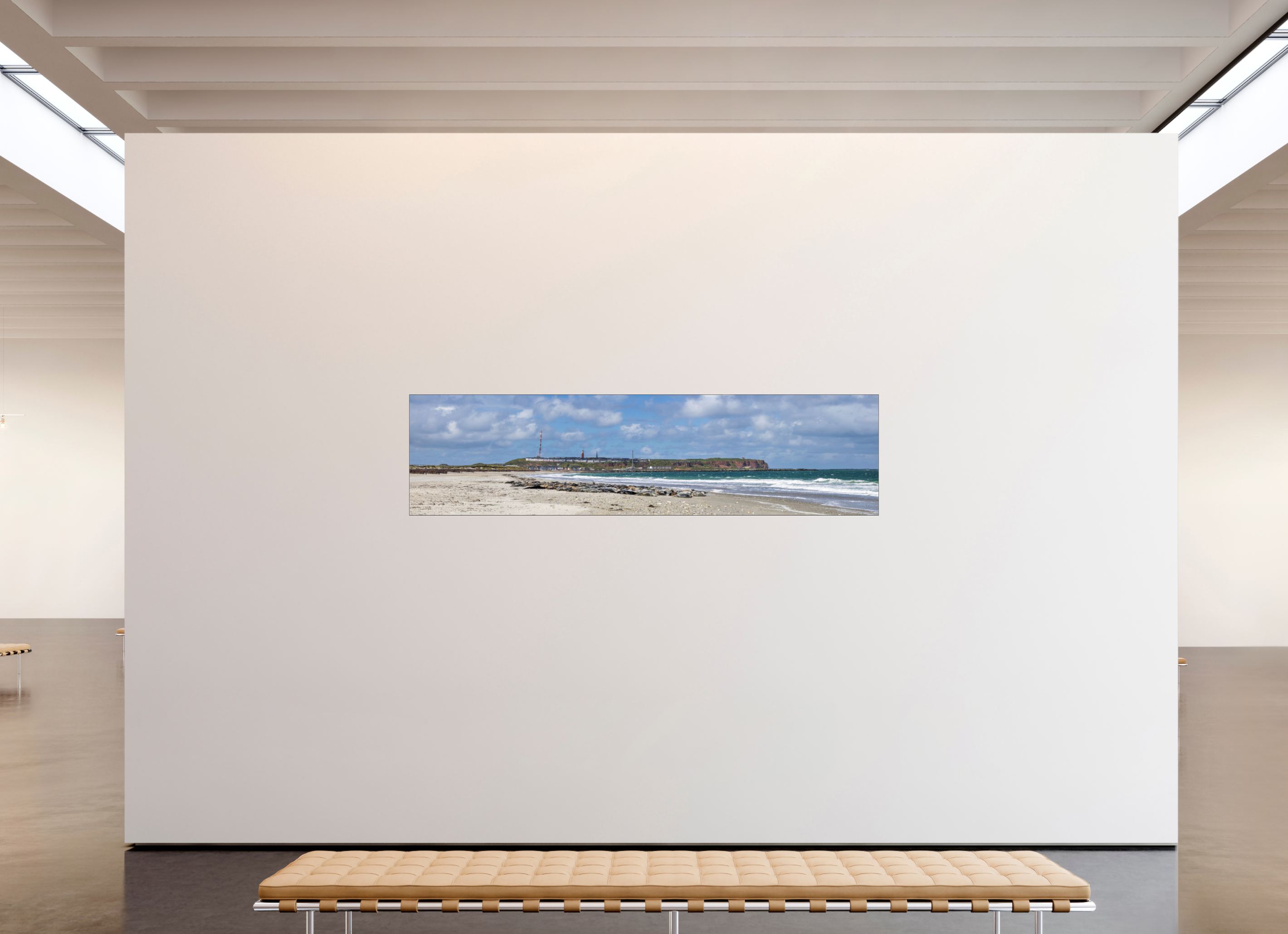 233,5 x 60 cm, Foto-Abzug hinter Acrylglas glänzend Where the Wild Coast Rests