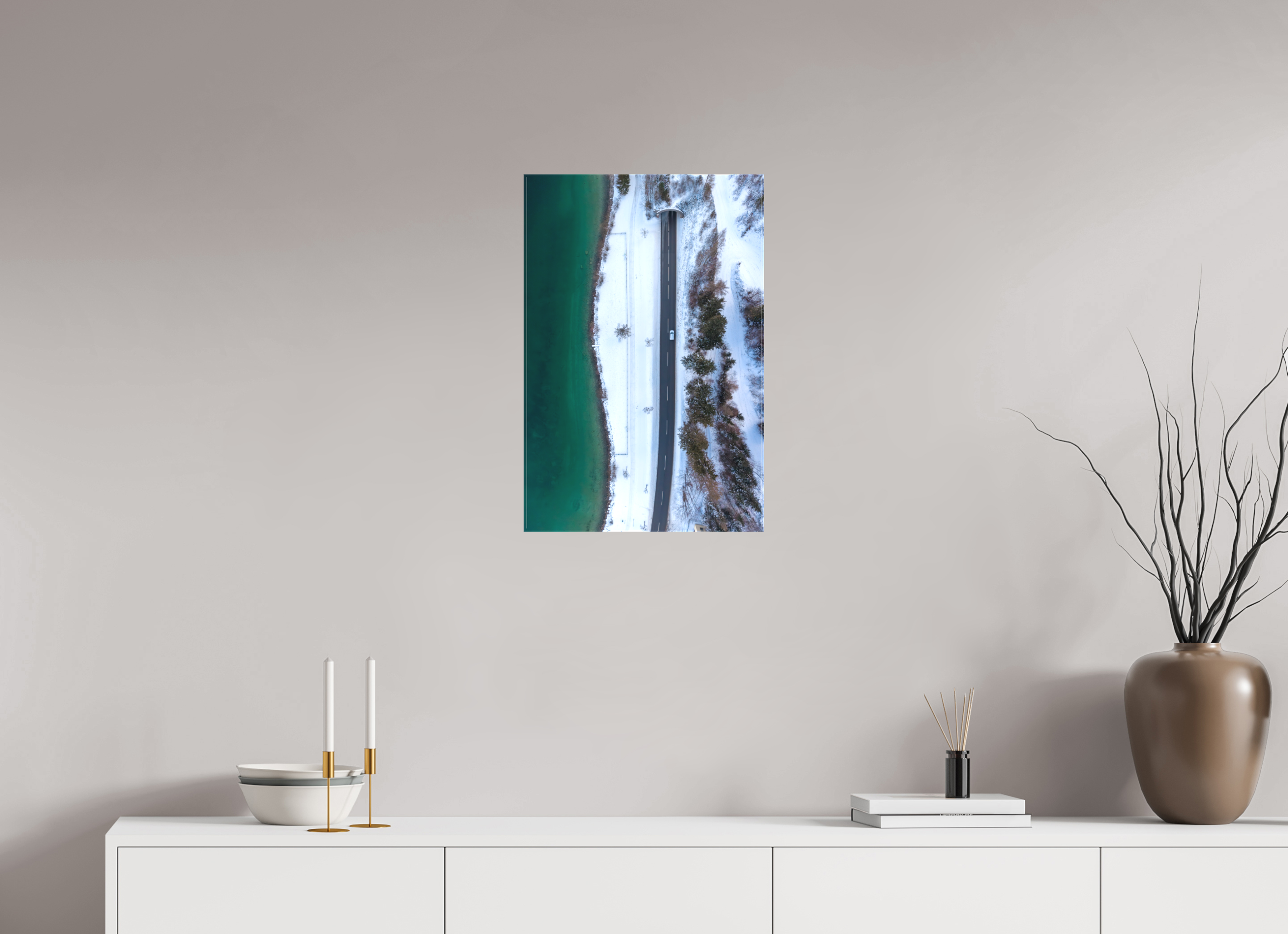 40 x 60 cm, Leinwand Into the Quiet