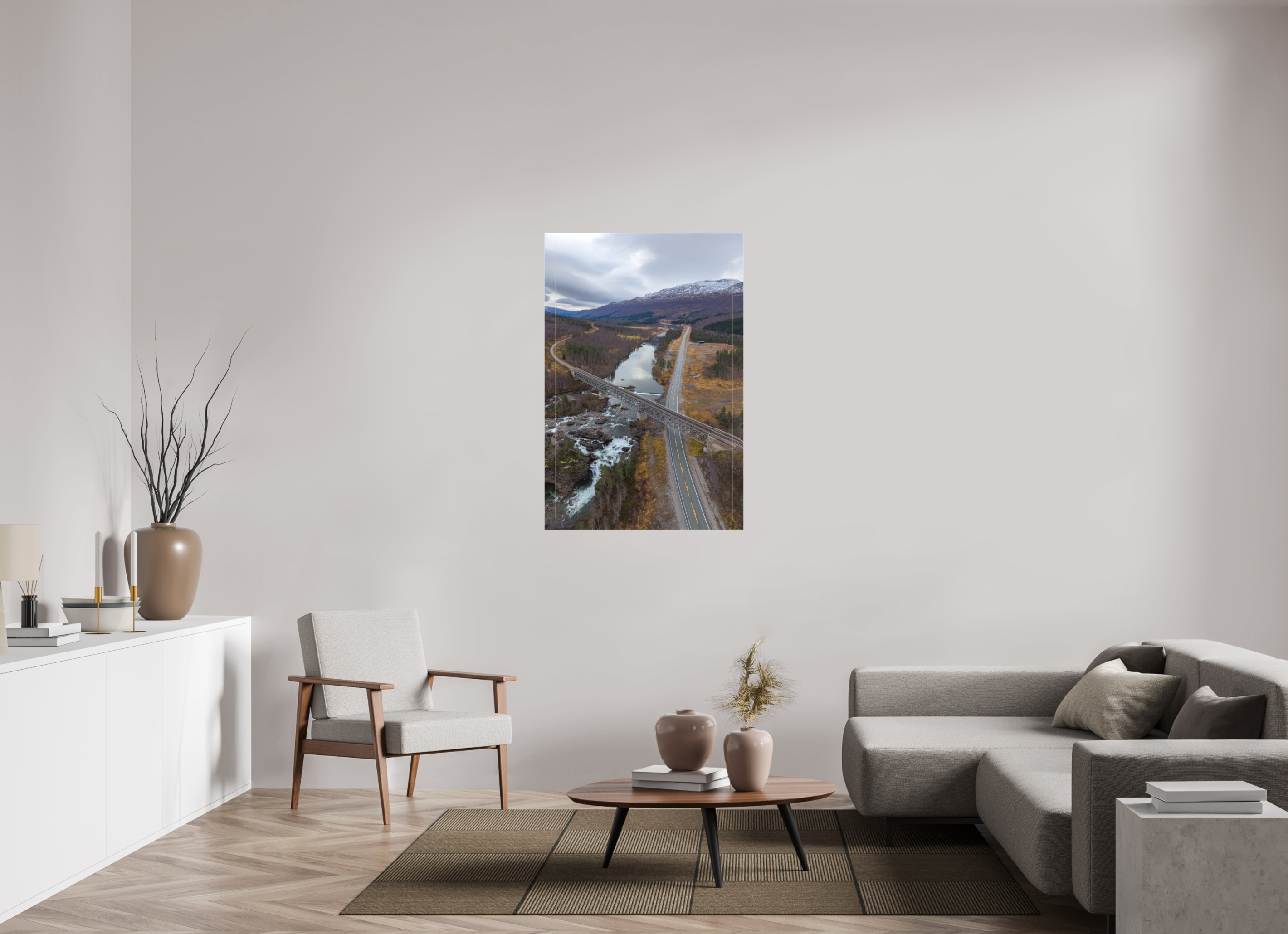 80 x 120 cm, Leinwand Crossing Lines