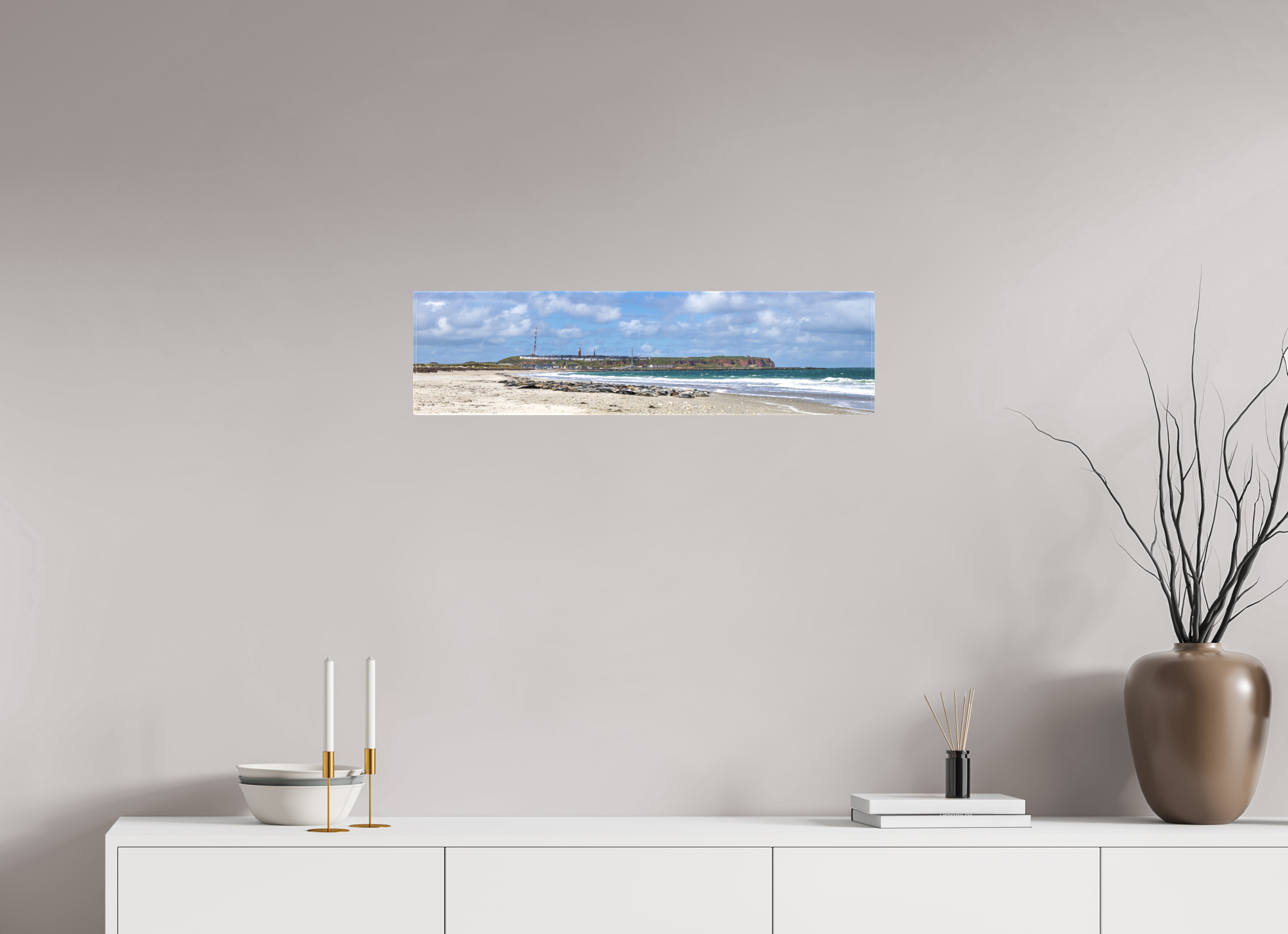 77,8 x 20 cm, Leinwand Where the Wild Coast Rests