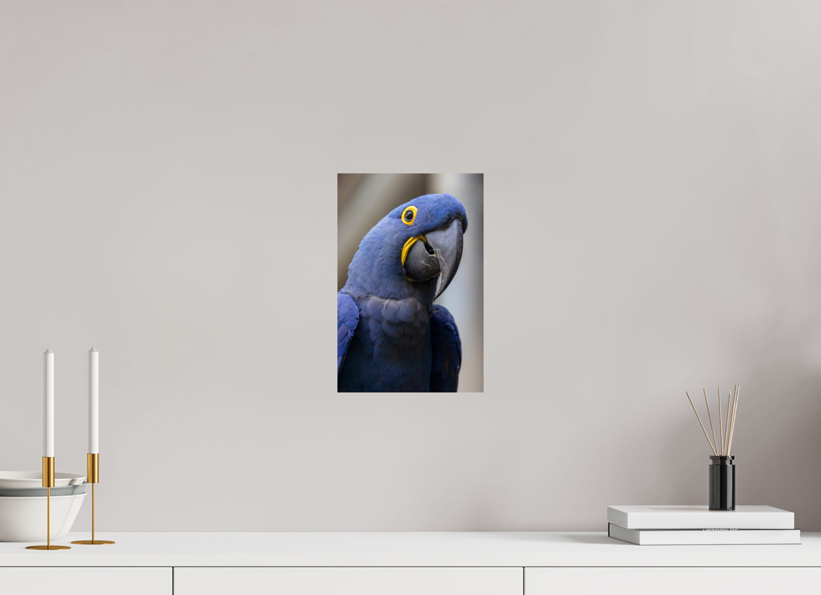 20 x 30 cm, Fine Art Print auf Alu-Dibond Blue Glory