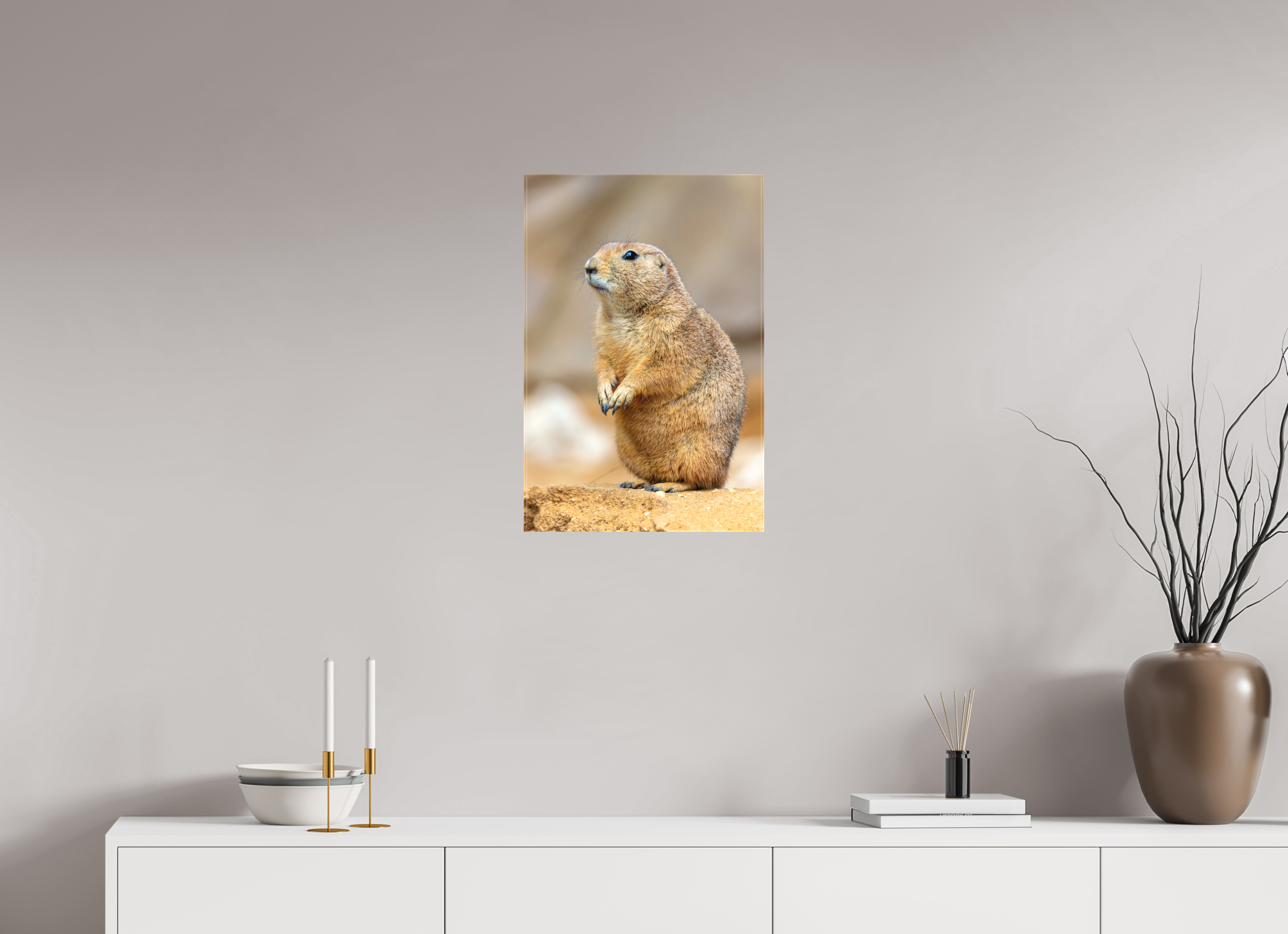 40 x 60 cm, Leinwand Standing Watch
