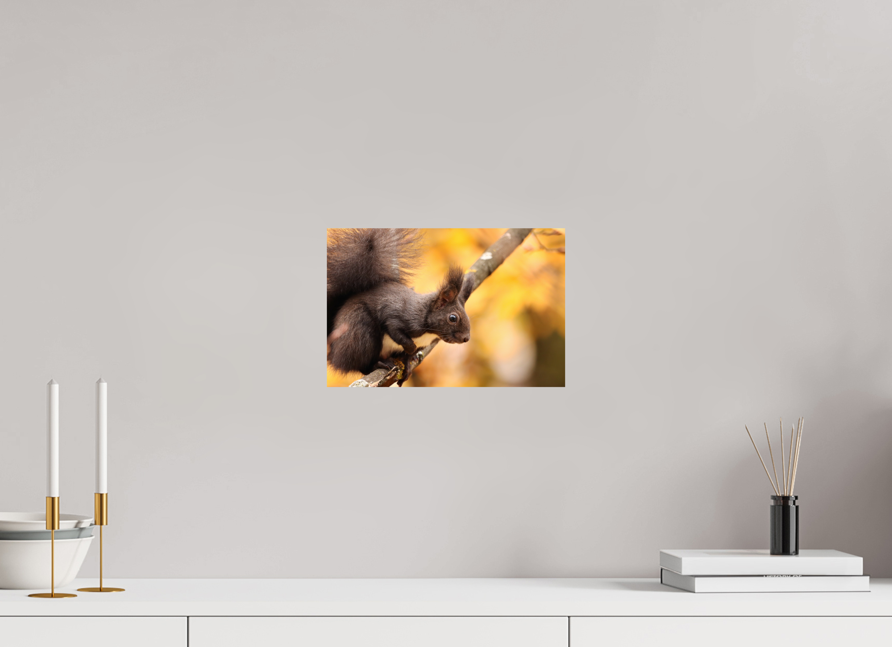 30 x 20 cm, Fine Art Print auf Alu-Dibond Autumn Whisper