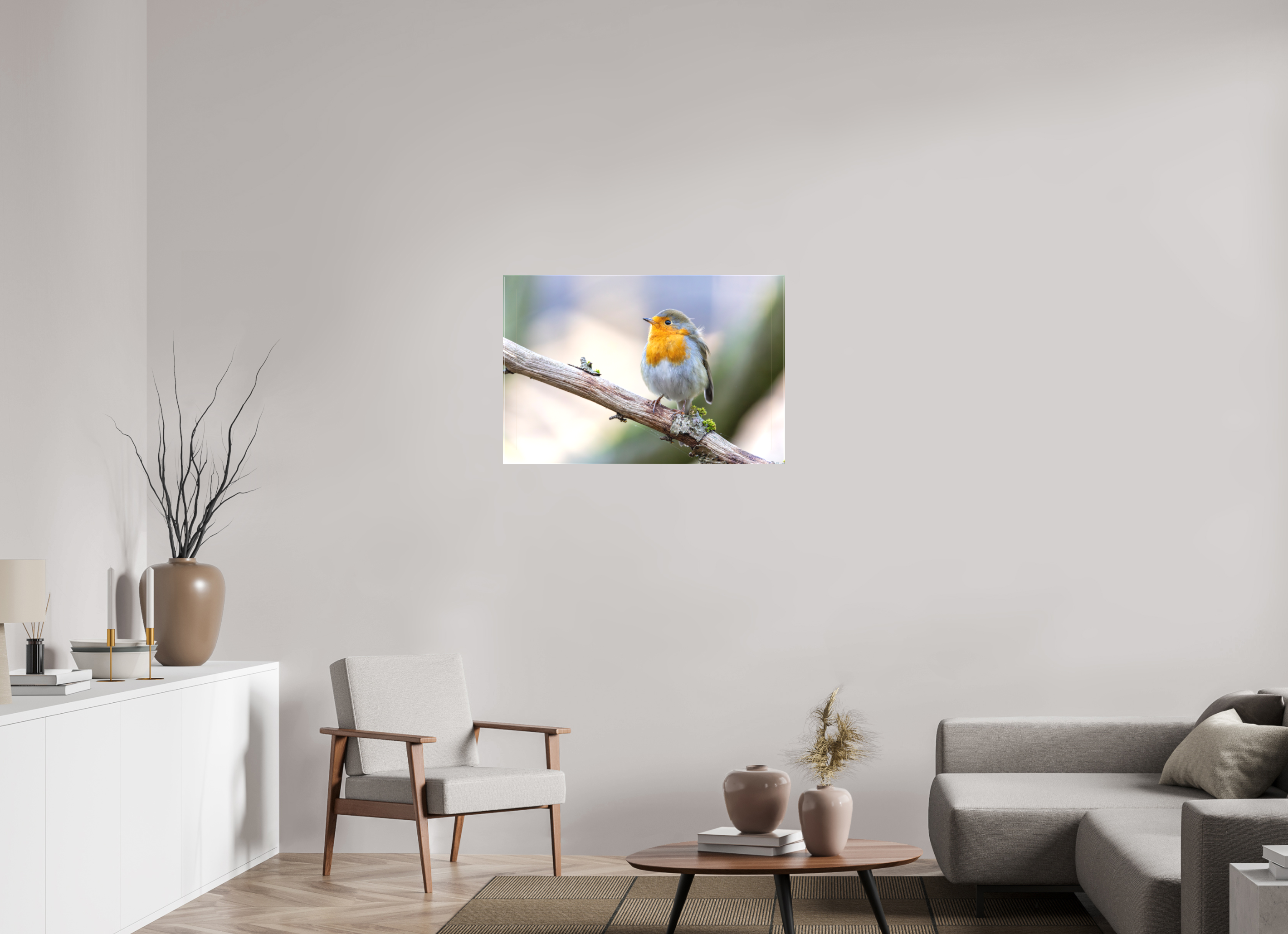90 x 60 cm, Leinwand Gentle Watcher