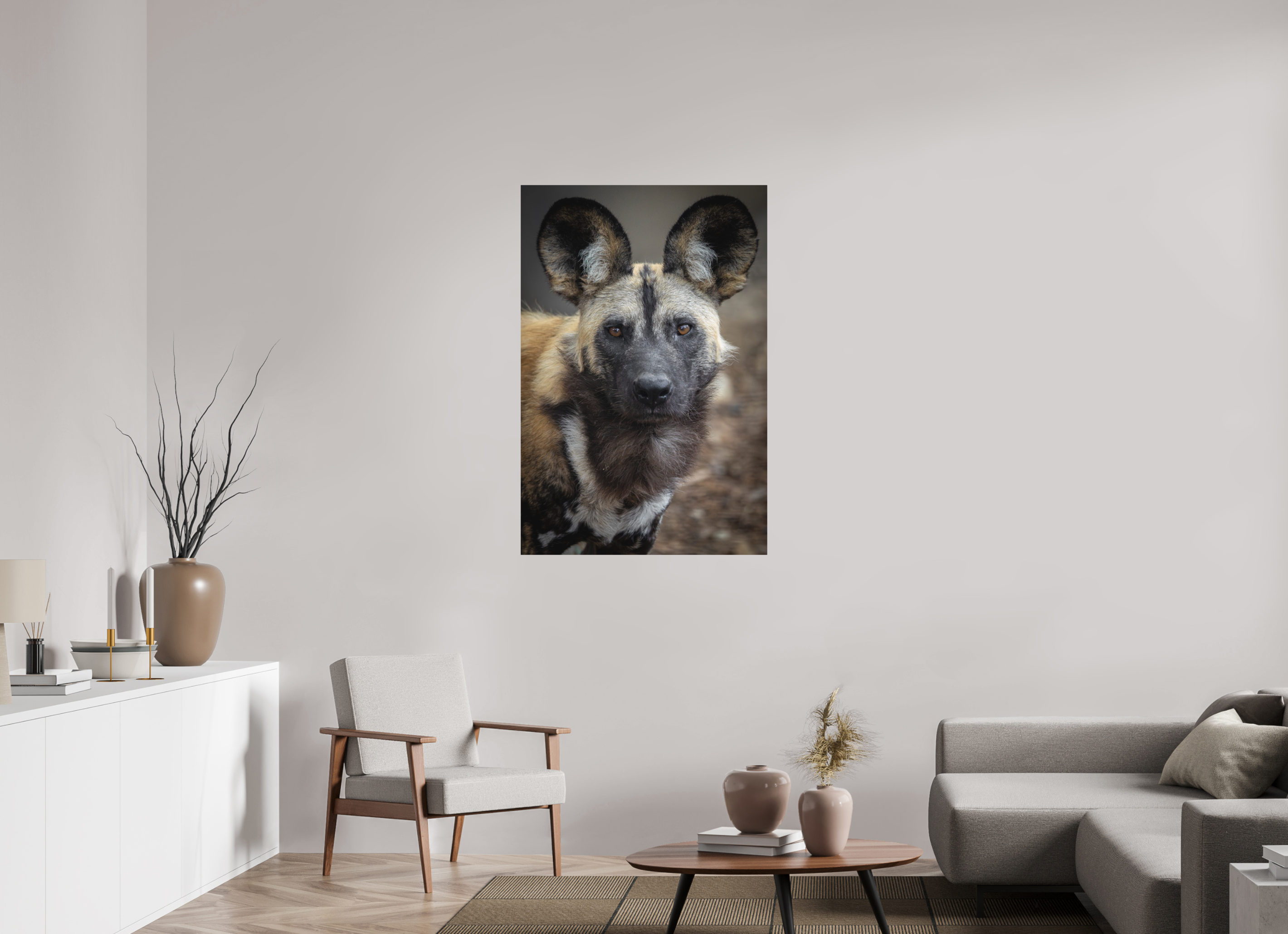 80 x 120 cm, Fine-Art Print Matt Savannah Spirit