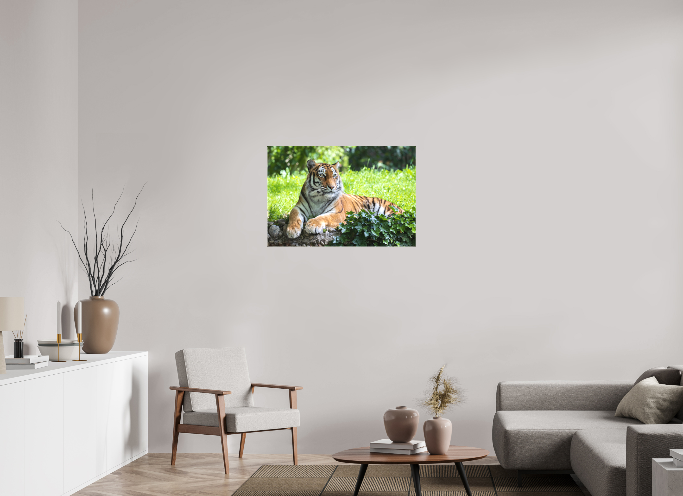 90 x 60 cm, Leinwand Resting Predator