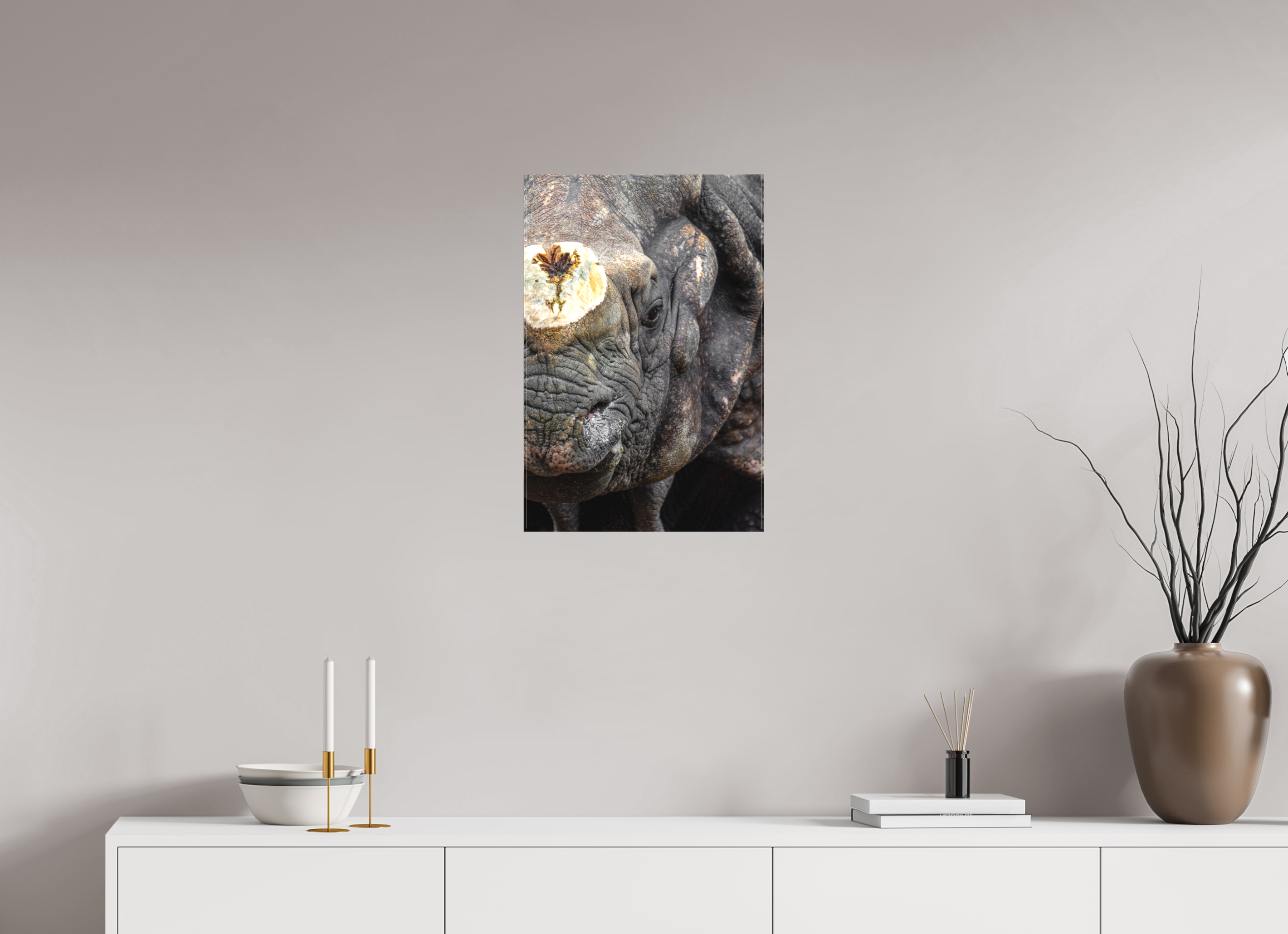 40 x 60 cm, Leinwand Iron Majesty